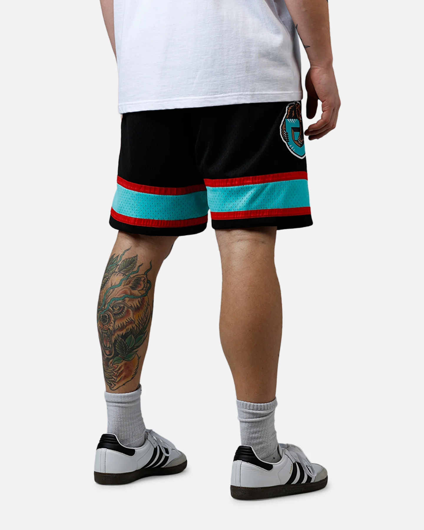 Mitchell & Ness Memphis Grizzlies 01' Swingman Shorts Black - Image 3