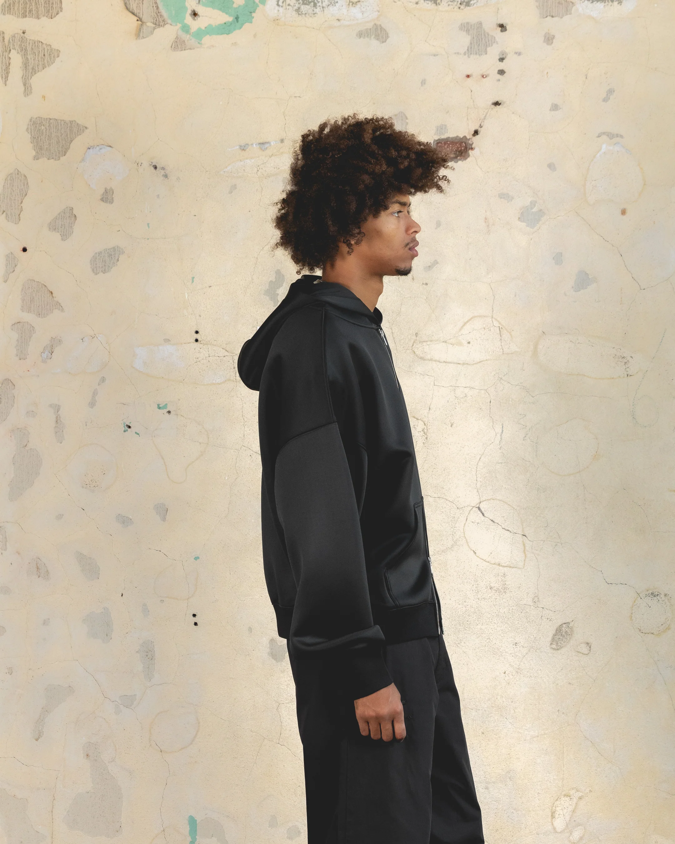 404 Function Zip Hoodie Black - Image 5