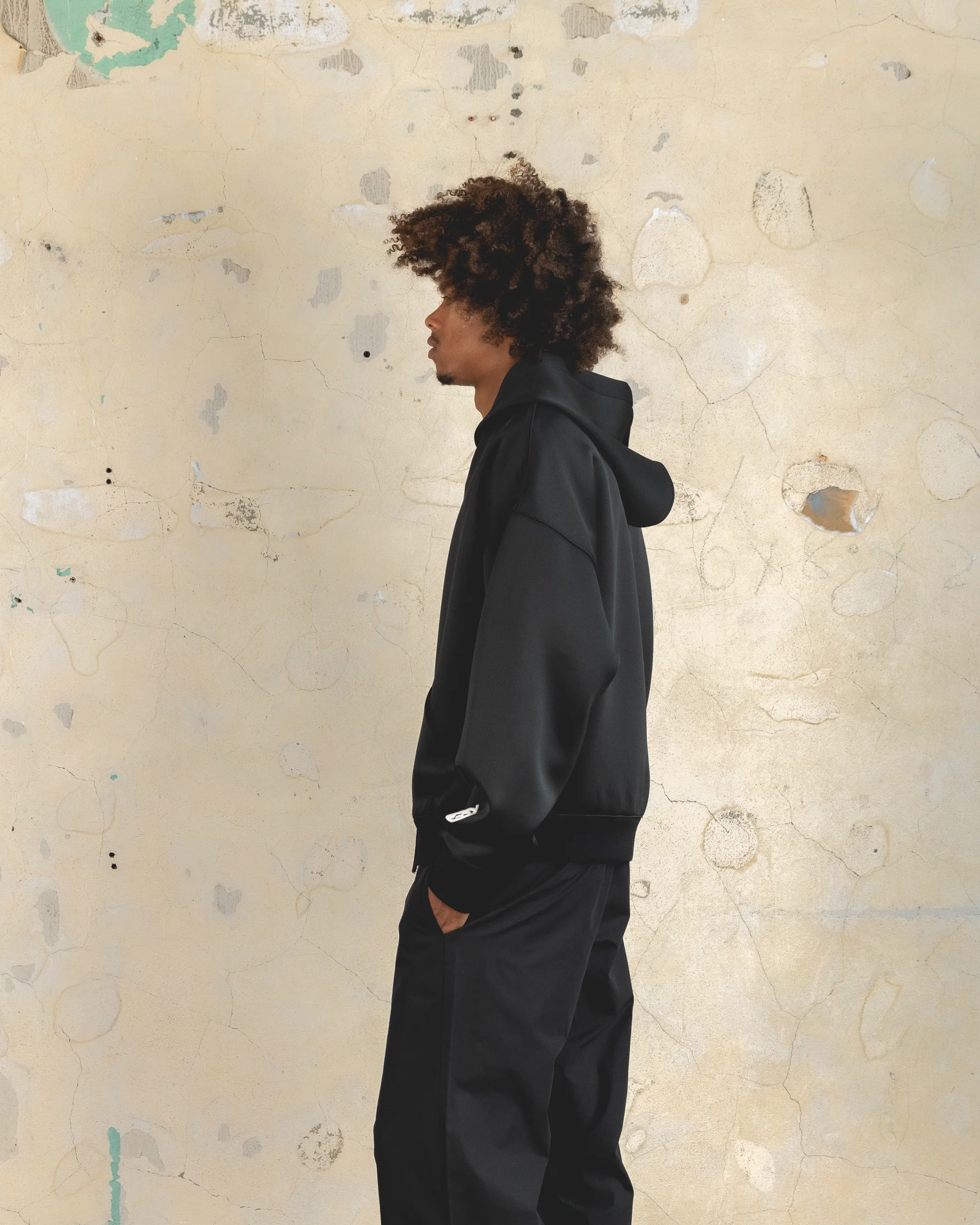 404 Function Zip Hoodie Black - Image 6