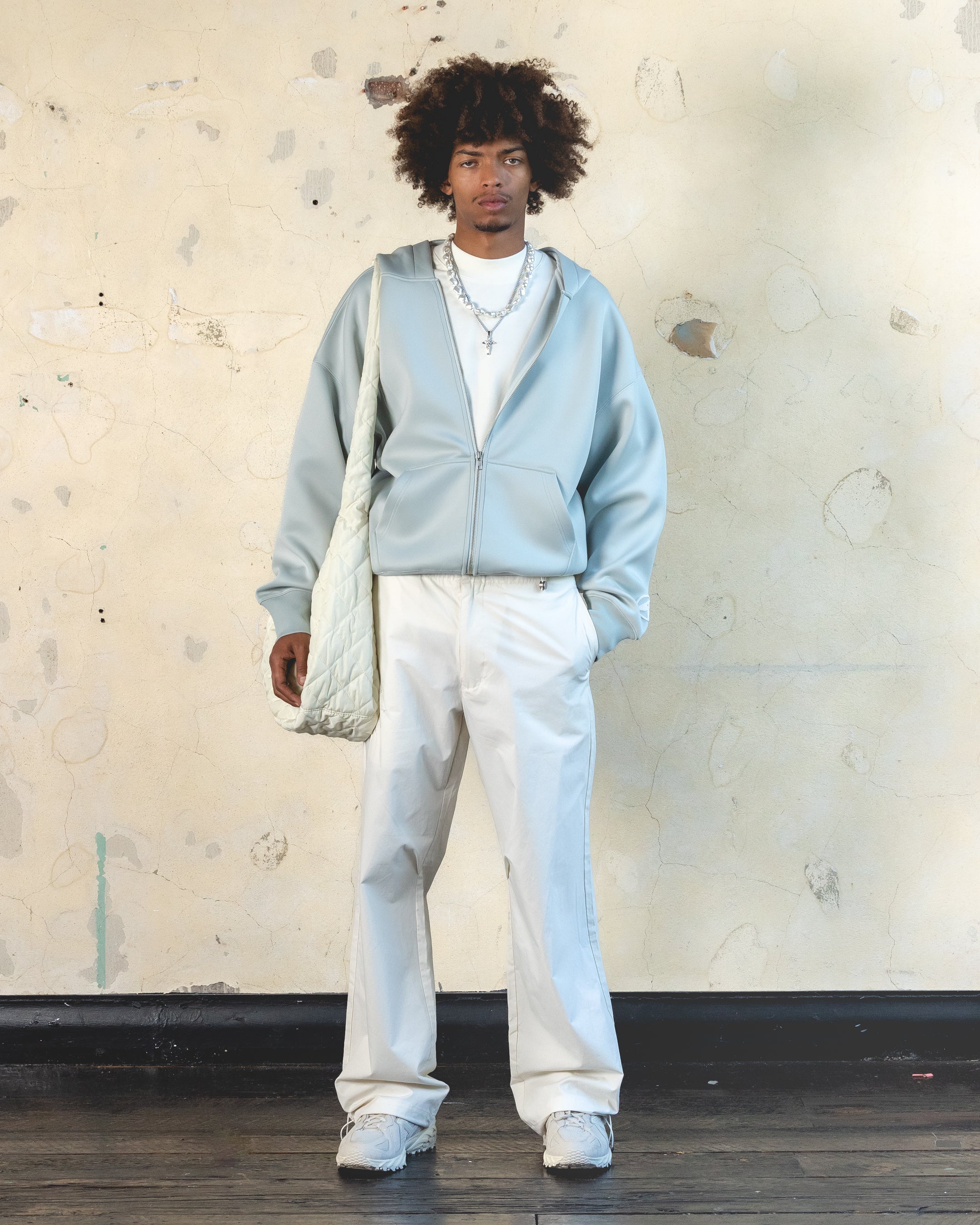 404 Function Zip Hoodie Sage - Image 8