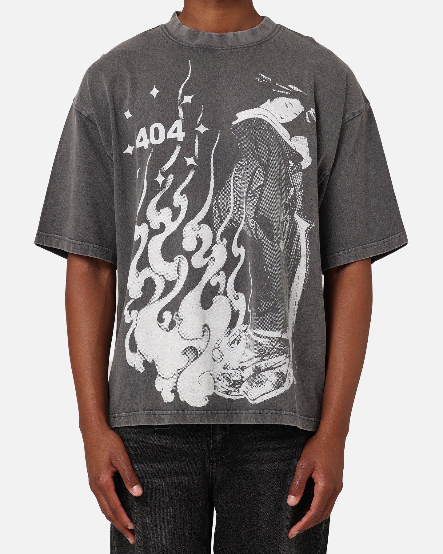 404 Geisha T-Shirt Charcoal - Image 3