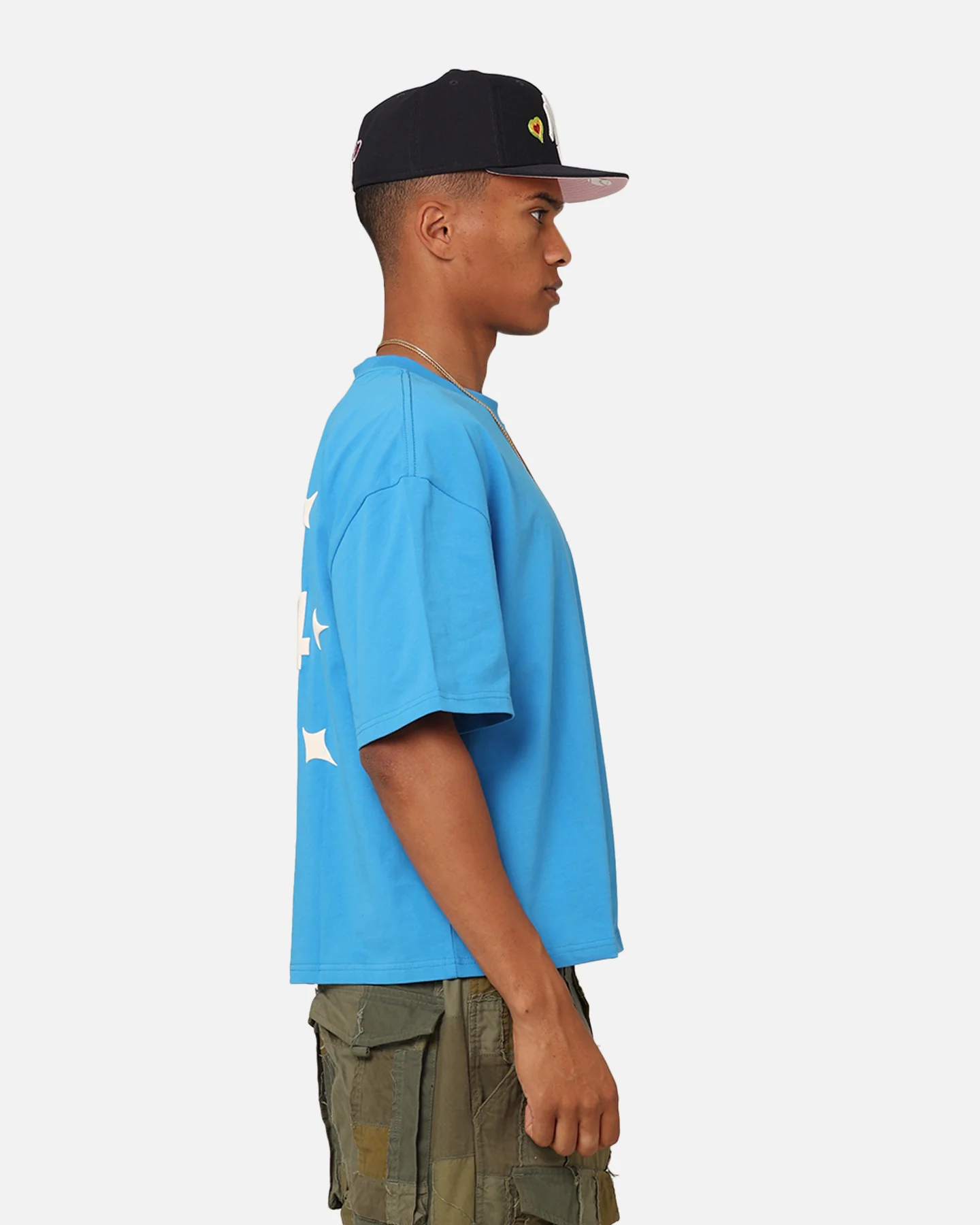 404 Mid Century Art T-Shirt Blue - Image 6