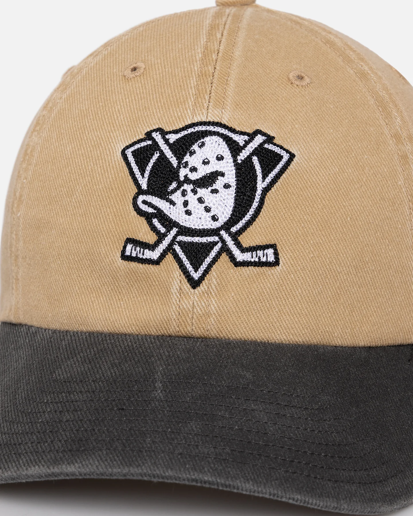 47 Brand Anaheim Ducks 'Apollo Chain' 47 Clean Up Strapback Khaki - Image 2