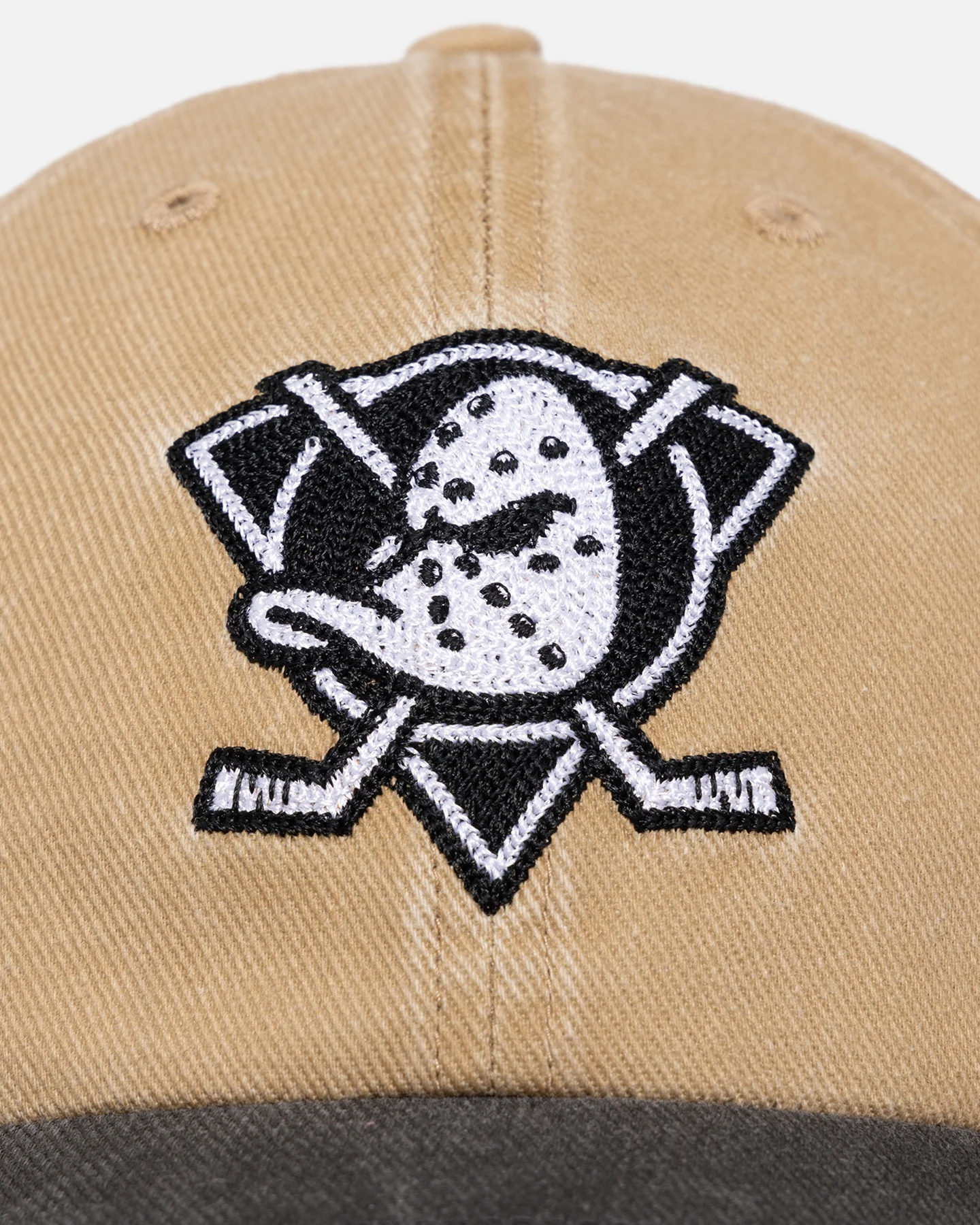 47 Brand Anaheim Ducks 'Apollo Chain' 47 Clean Up Strapback Khaki - Image 6