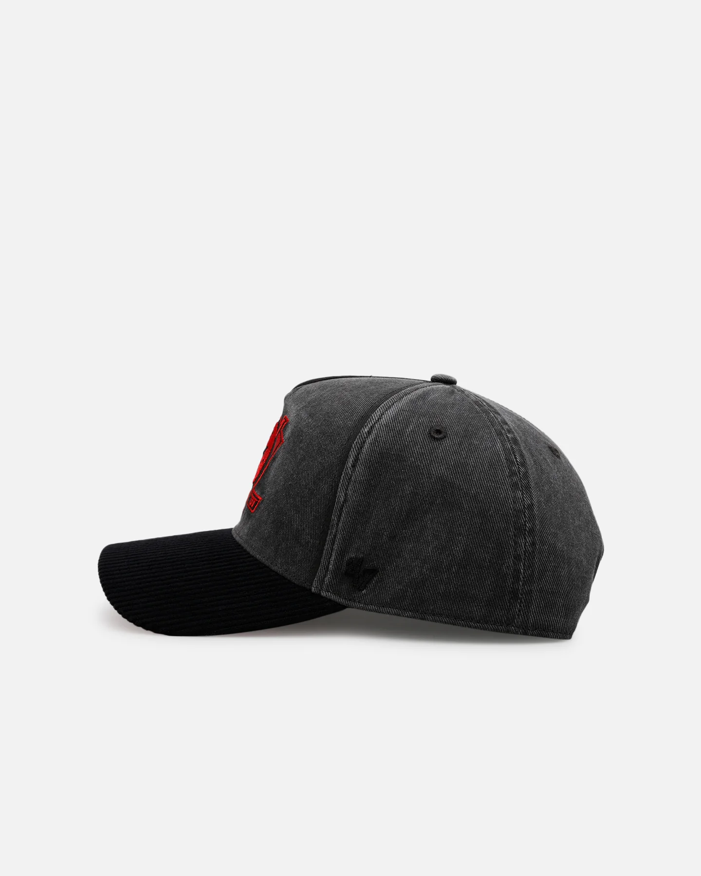 47 Brand Anaheim Ducks 'Black & Red' 47 Offside Snapback Black/Red - Image 5