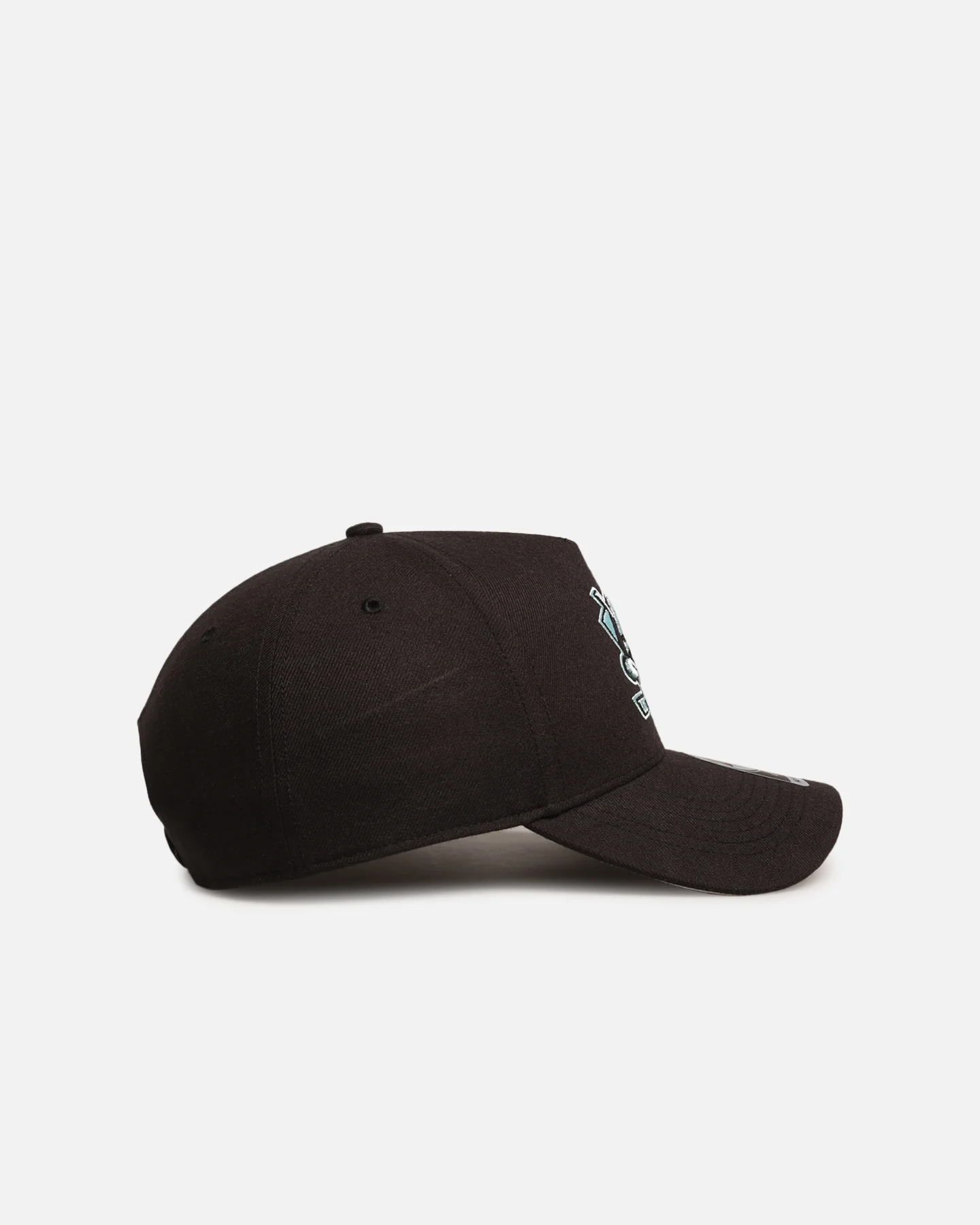 47 Brand Anaheim Ducks 'Black Turquoise' 47 MVP Snapback Black/Turquoise - Image 3