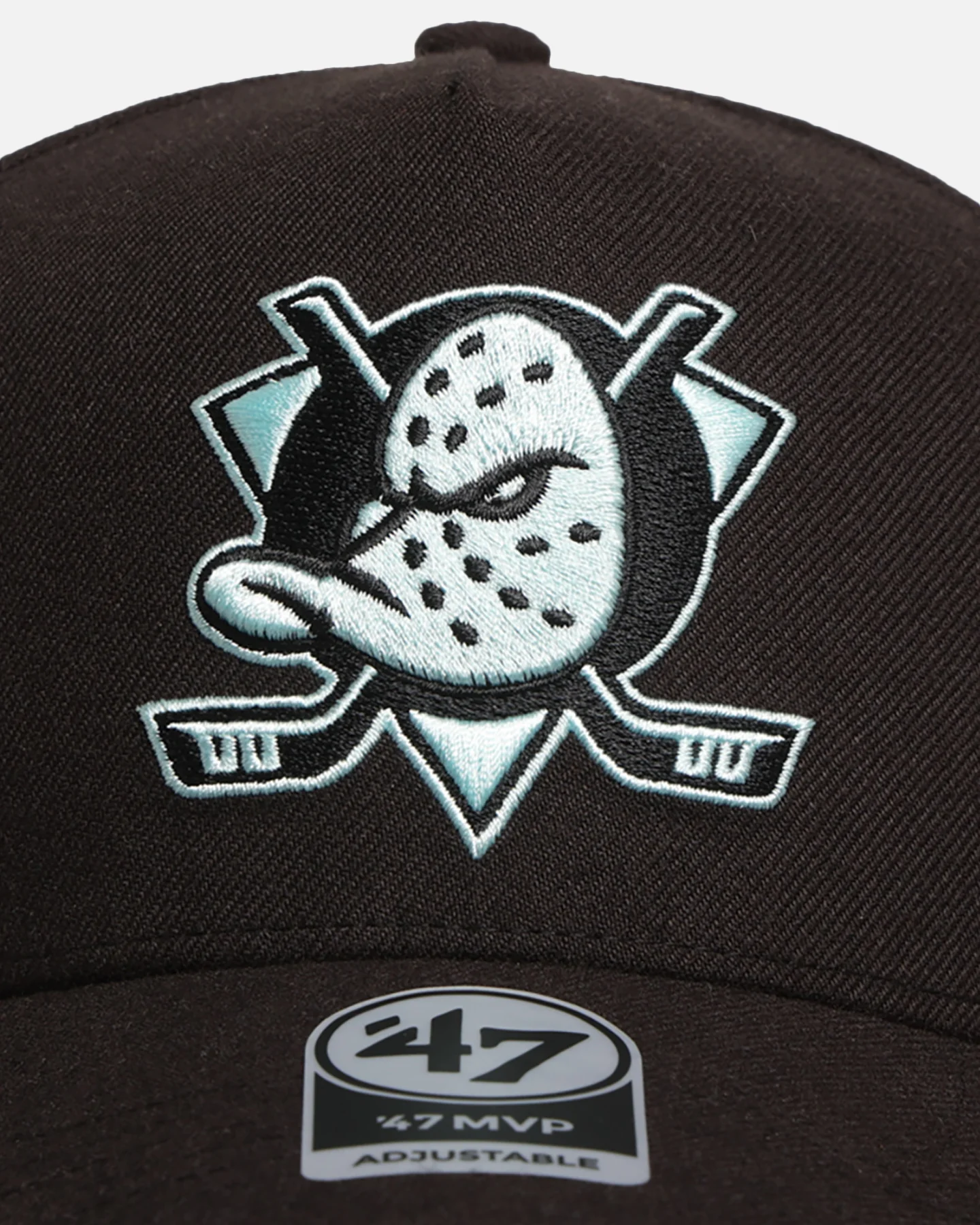 47 Brand Anaheim Ducks 'Black Turquoise' 47 MVP Snapback Black/Turquoise - Image 5