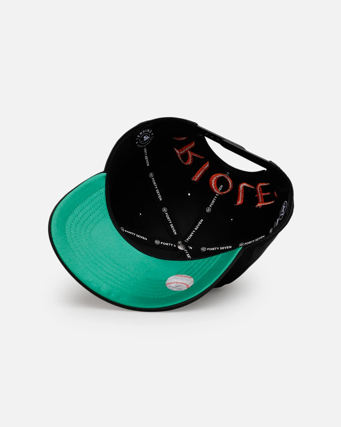 47 Brand Baltimore Orioles 'Silky Way' 47 Hitch Snapback Black - Image 7