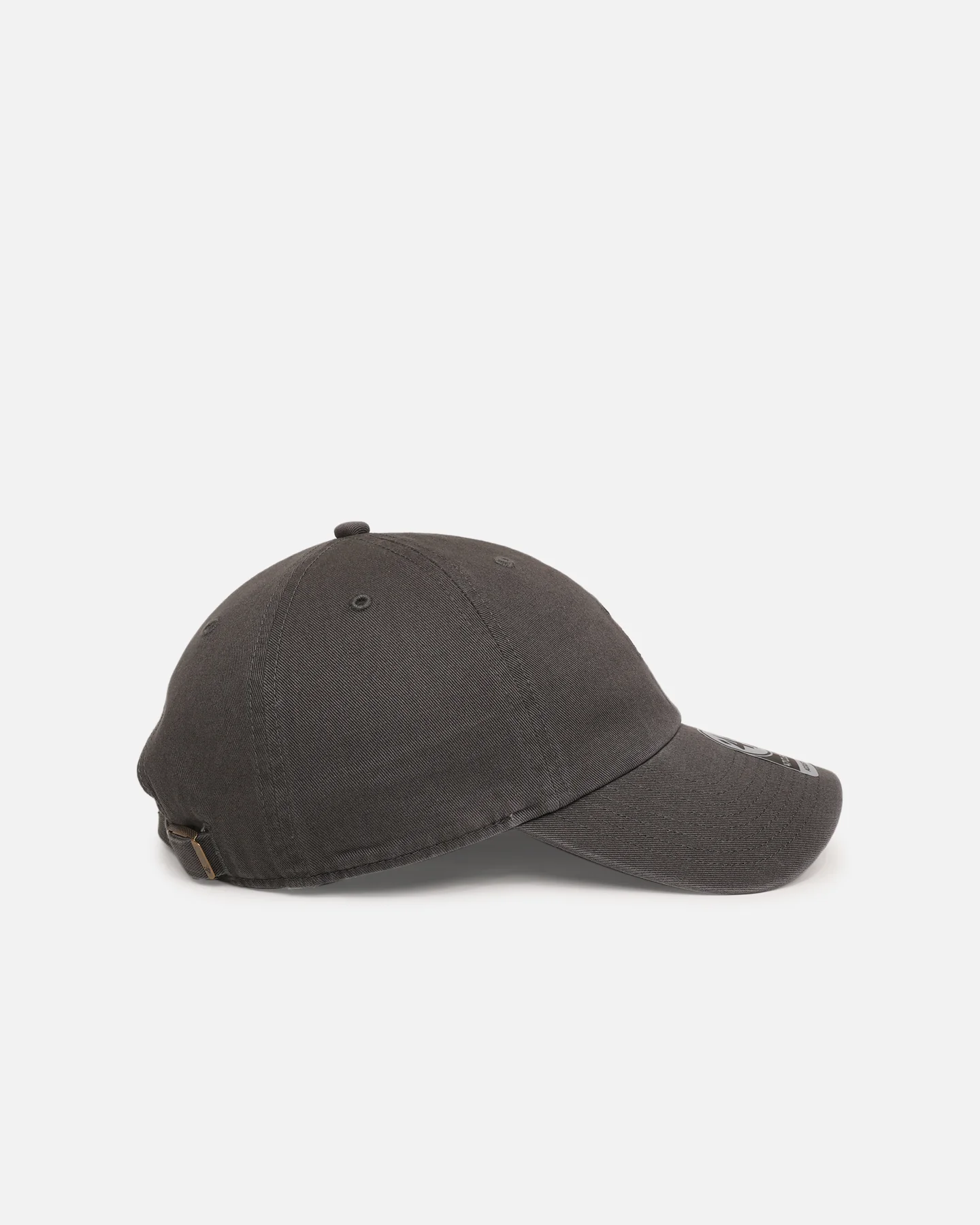 47 Brand Black Labrador 'Dog Collection' 47 Clean Up Strapback Charcoal - Image 3