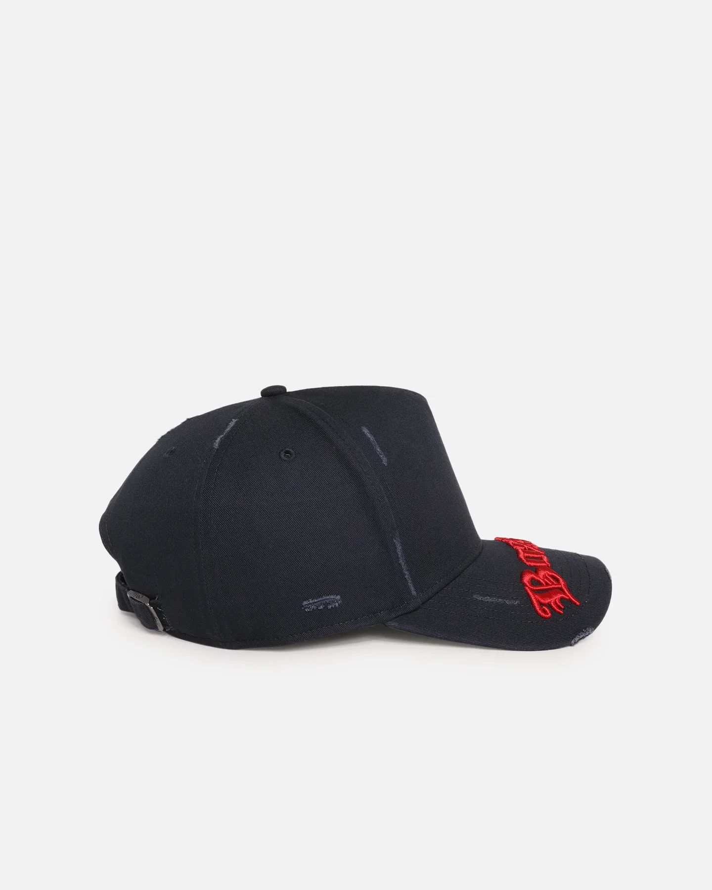 47 Brand Boston Red Sox 'Destruct Gothic Visor' 47 Offside Strapback Navy/Navy - Image 3