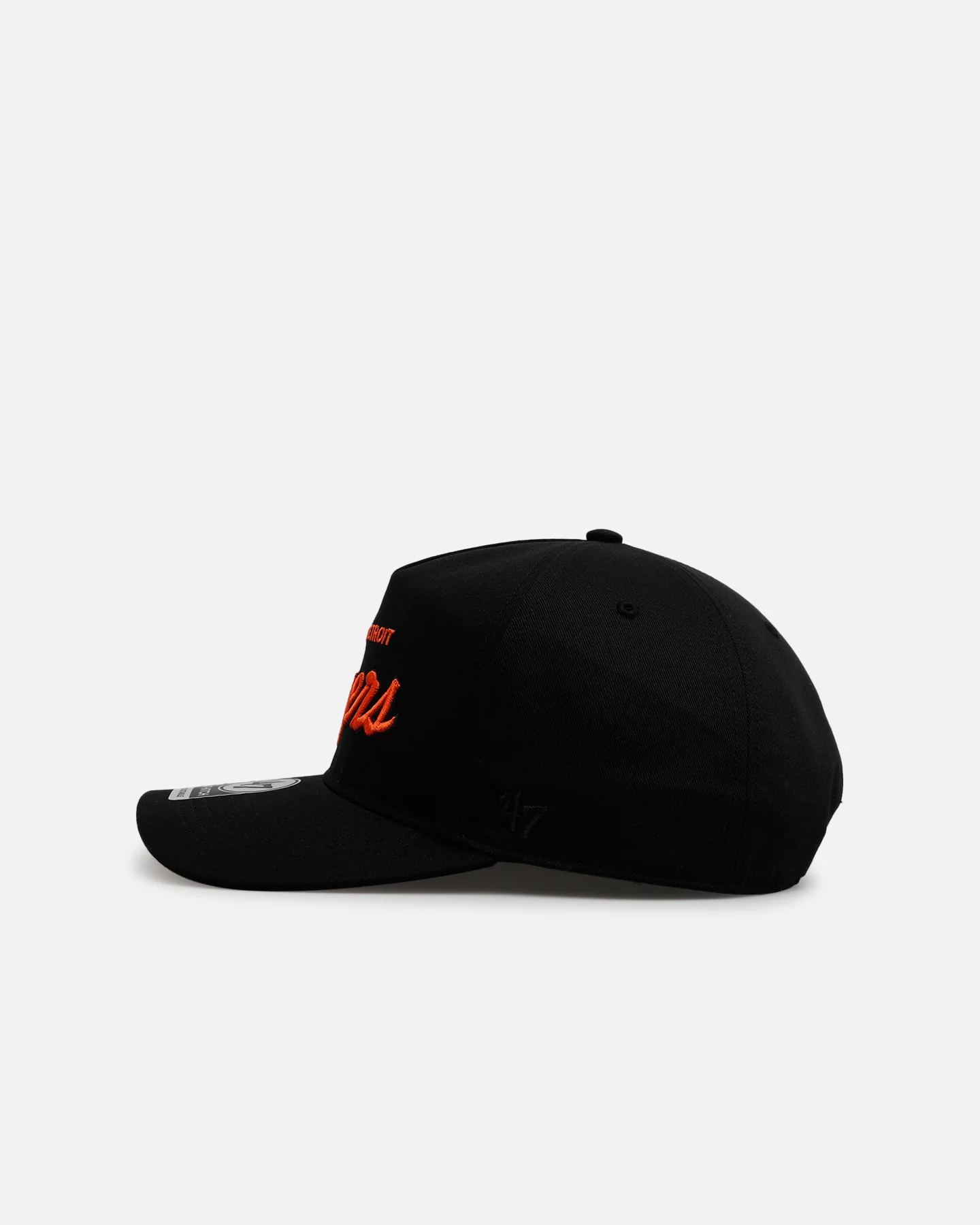 47 Brand Detroit Tigers 'Black Dome Script' 47 Hitch Snapback Black - Image 4