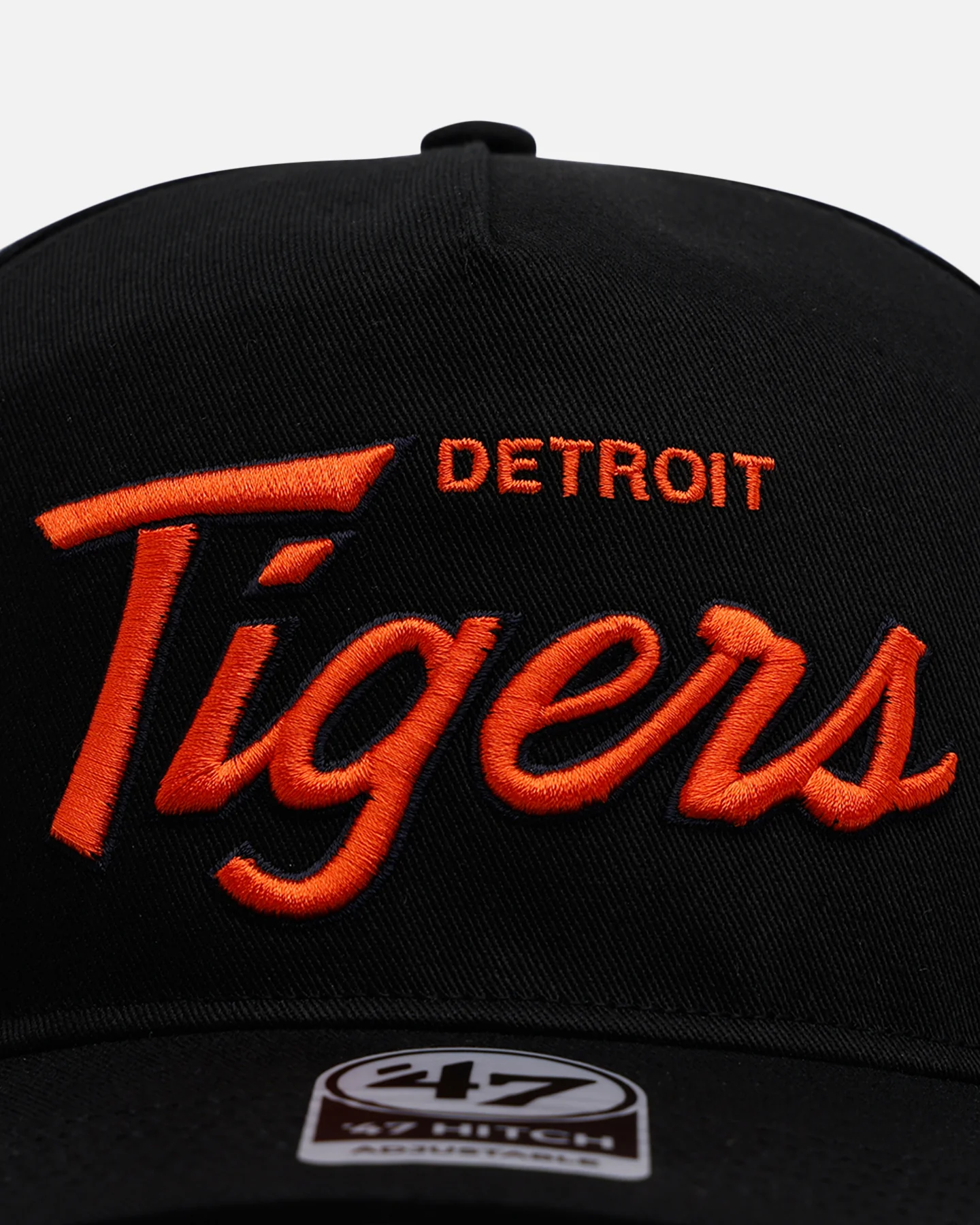 47 Brand Detroit Tigers 'Black Dome Script' 47 Hitch Snapback Black - Image 5