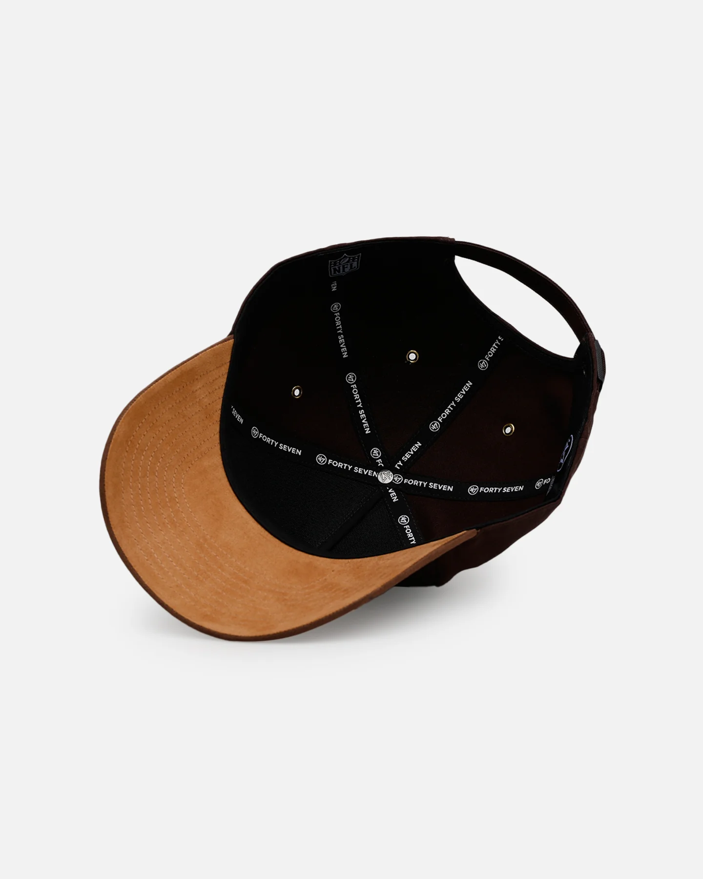 47 Brand Los Angeles Chargers 'Chocolate Pie' 47 Offside Strapback Chocolate - Image 6