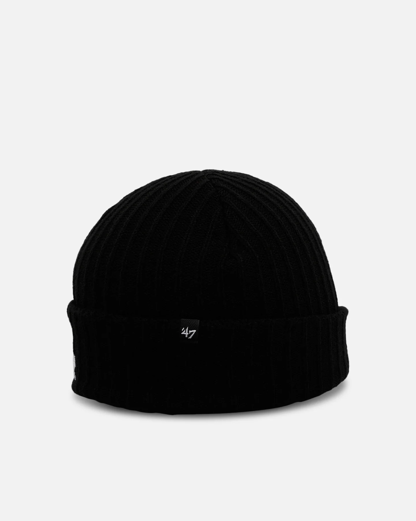 47 Brand Los Angeles Dodgers Harbor Cuff Knit Beanie Black - Image 4