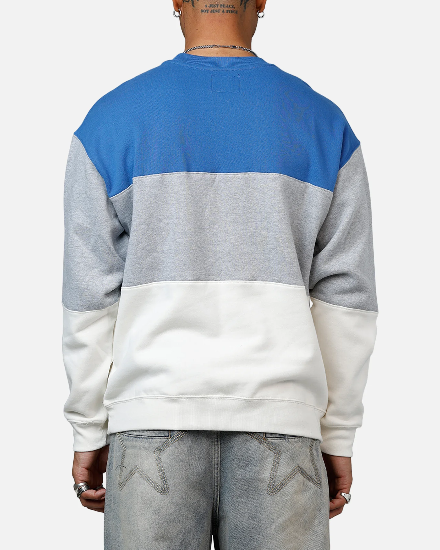 47 Brand Los Angeles Dodgers On Five Crewneck Blue/Grey - Image 2