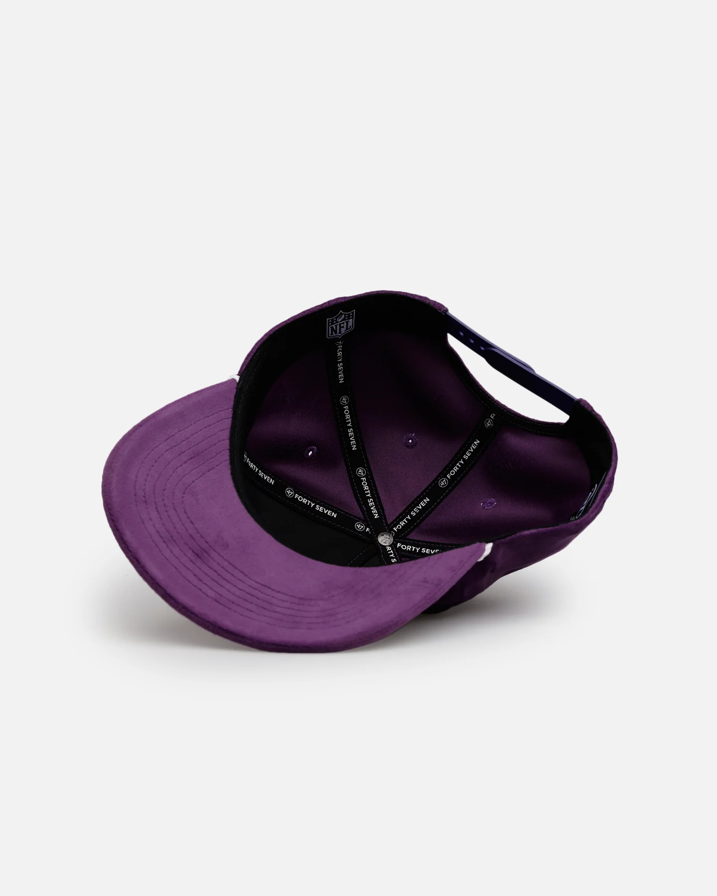 47 Brand Minnesota Vikings 47' Hitch Snapback Purple - Image 7
