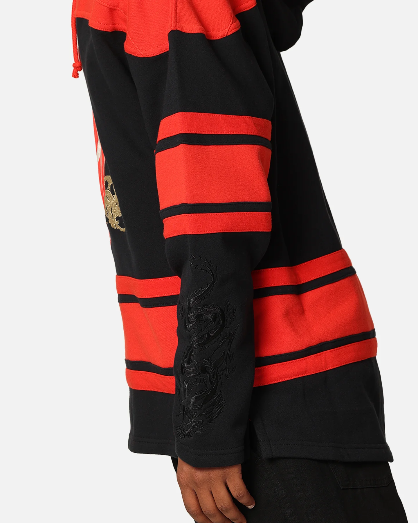 47 Brand Vegas Golden Knights 'Year Of The Dragon' Lacer Hoodie Jet Black - Image 7