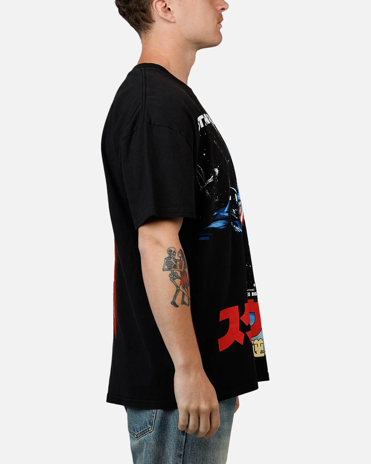 73Studio Star Wars Japan '09 Empire Strikes Back T-Shirt Black - Image 2
