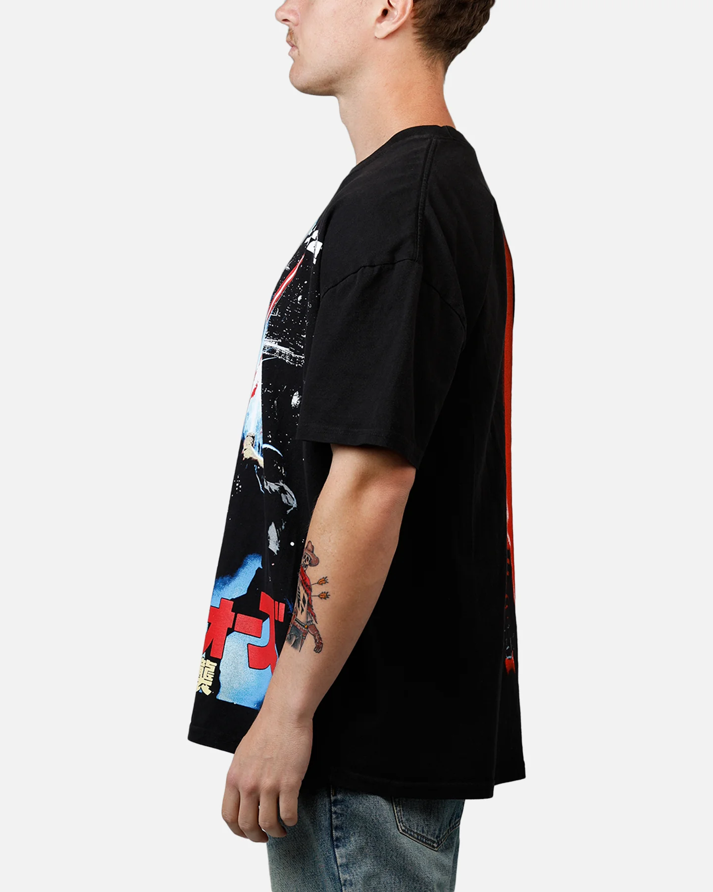 73Studio Star Wars Japan '09 Empire Strikes Back T-Shirt Black - Image 3