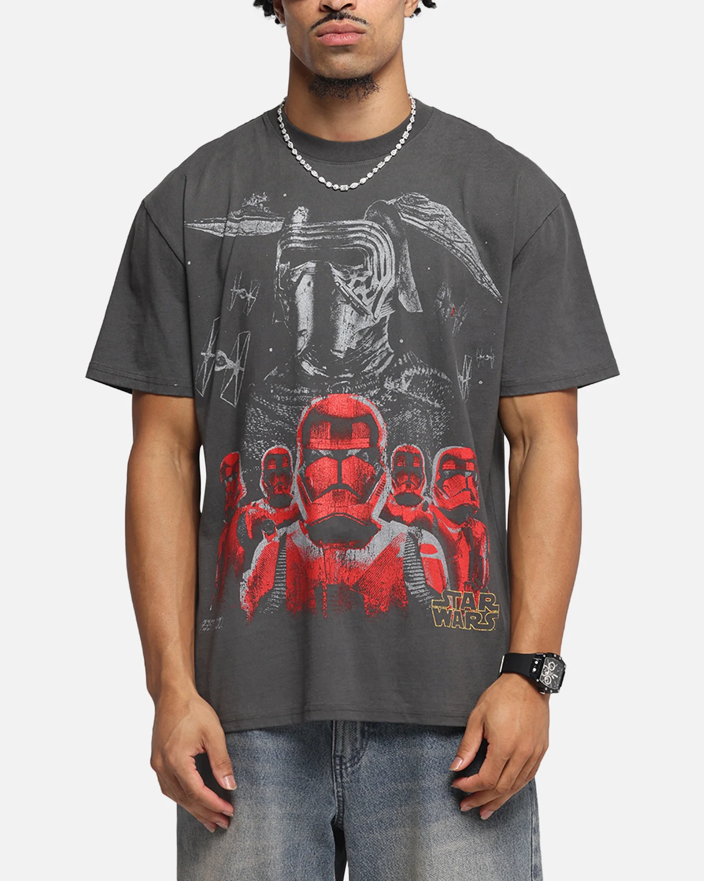 73Studio Star Wars Order 66 Vintage T-Shirt Black Wash