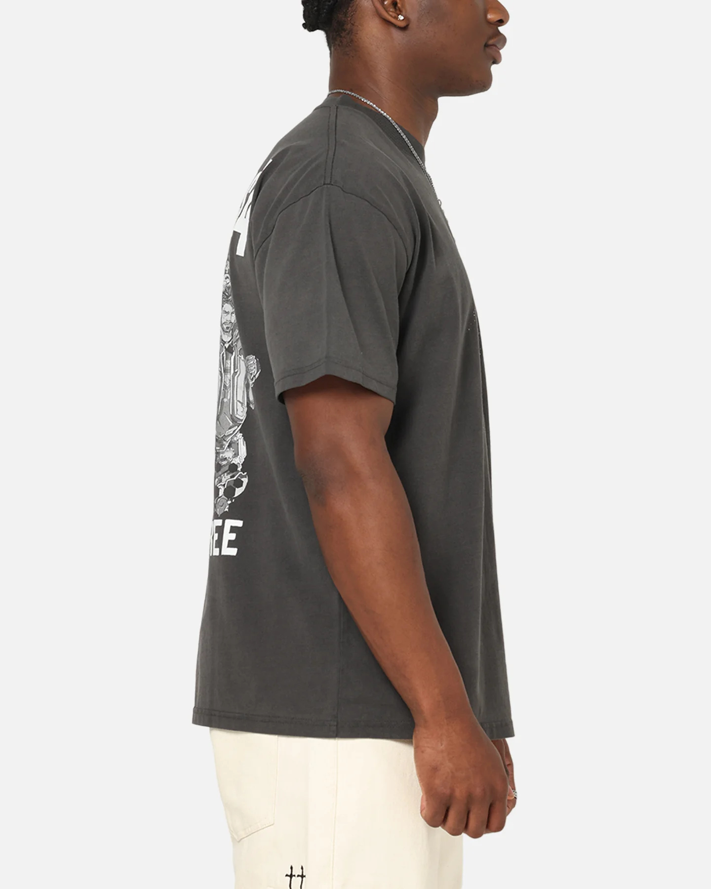 73Studio X Borderlands 4 Break Free T-Shirt Black Wash - Image 5