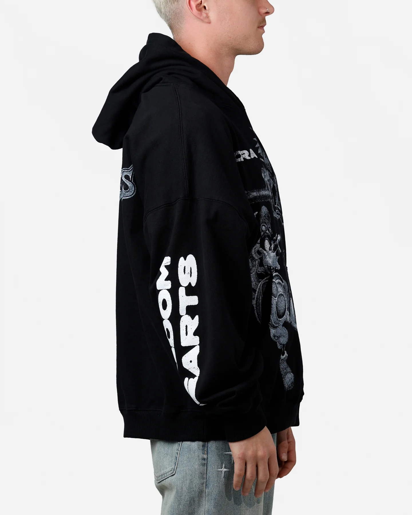 73Studio Disney Kingdom Hearts Gang Premium Hoodie Black - Image 4