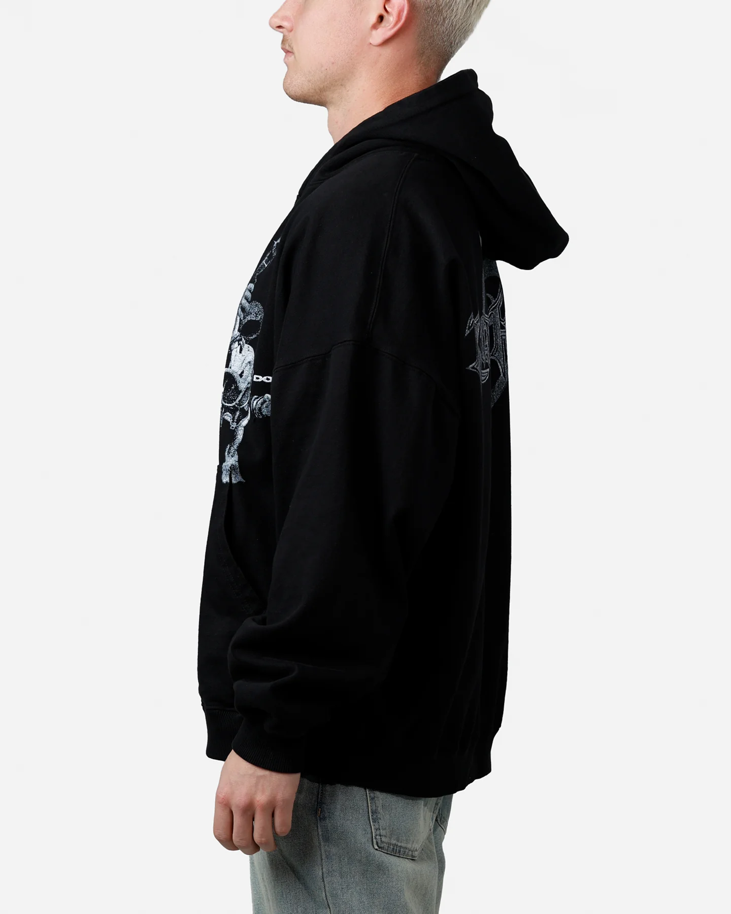 73Studio Disney Kingdom Hearts Gang Premium Hoodie Black - Image 5