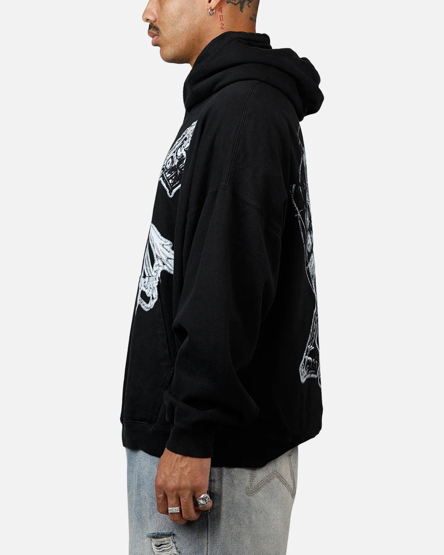 73Studio Disney Kingdom Hearts Roxas Premium Hoodie Black - Image 5