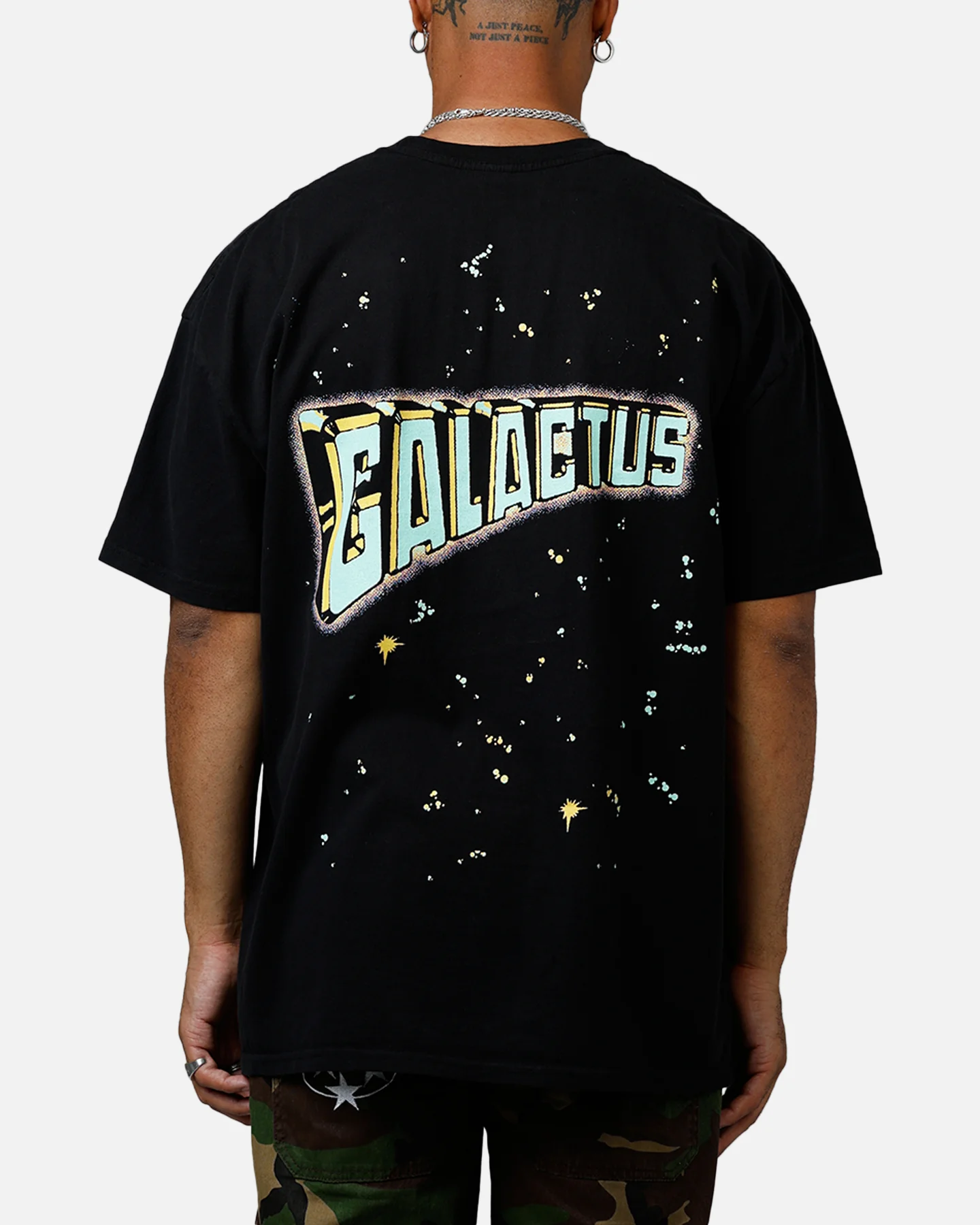 73Studio Marvel Fantastic Four Galactus Vintage T-Shirt Black - Image 2
