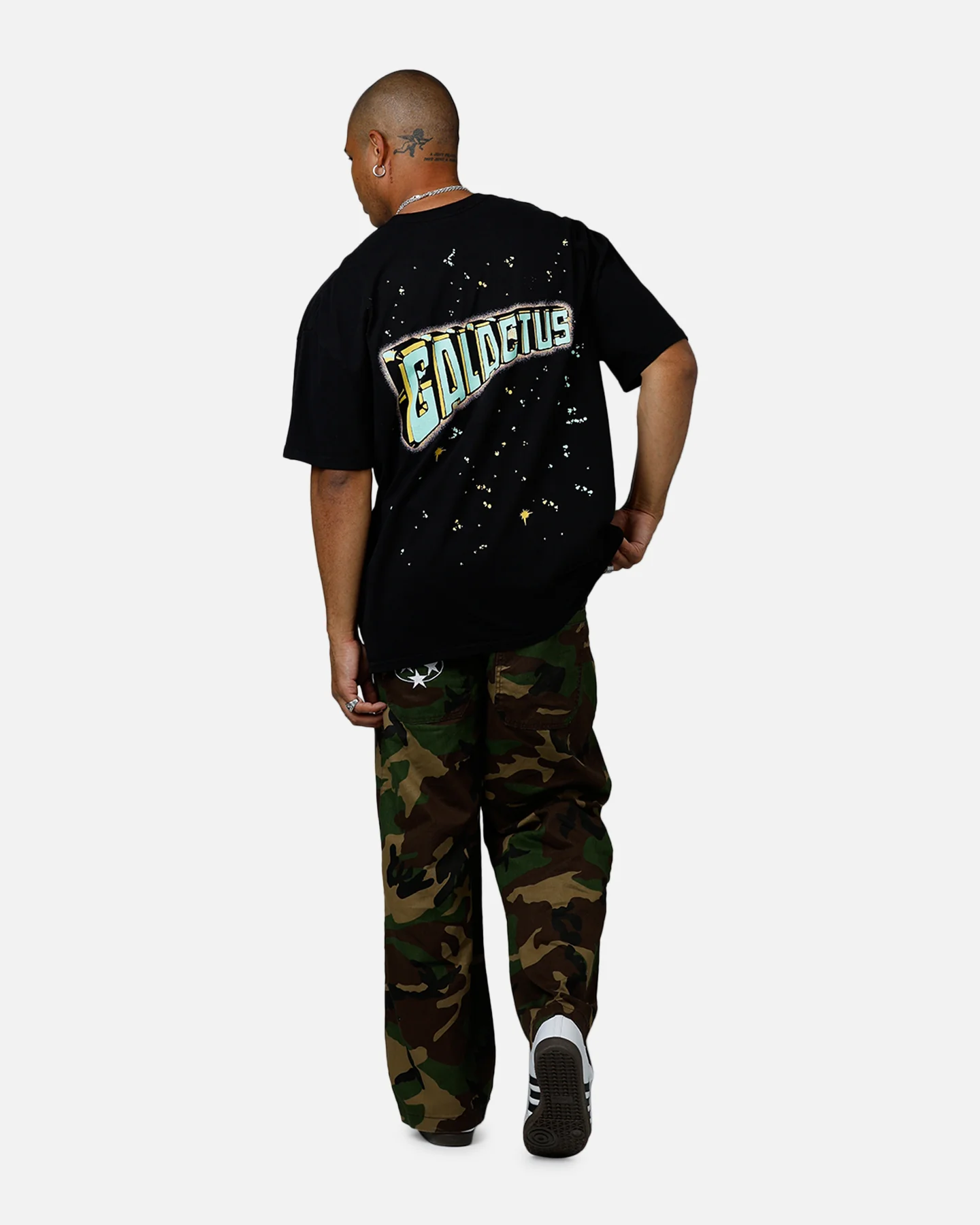 73Studio Marvel Fantastic Four Galactus Vintage T-Shirt Black - Image 6