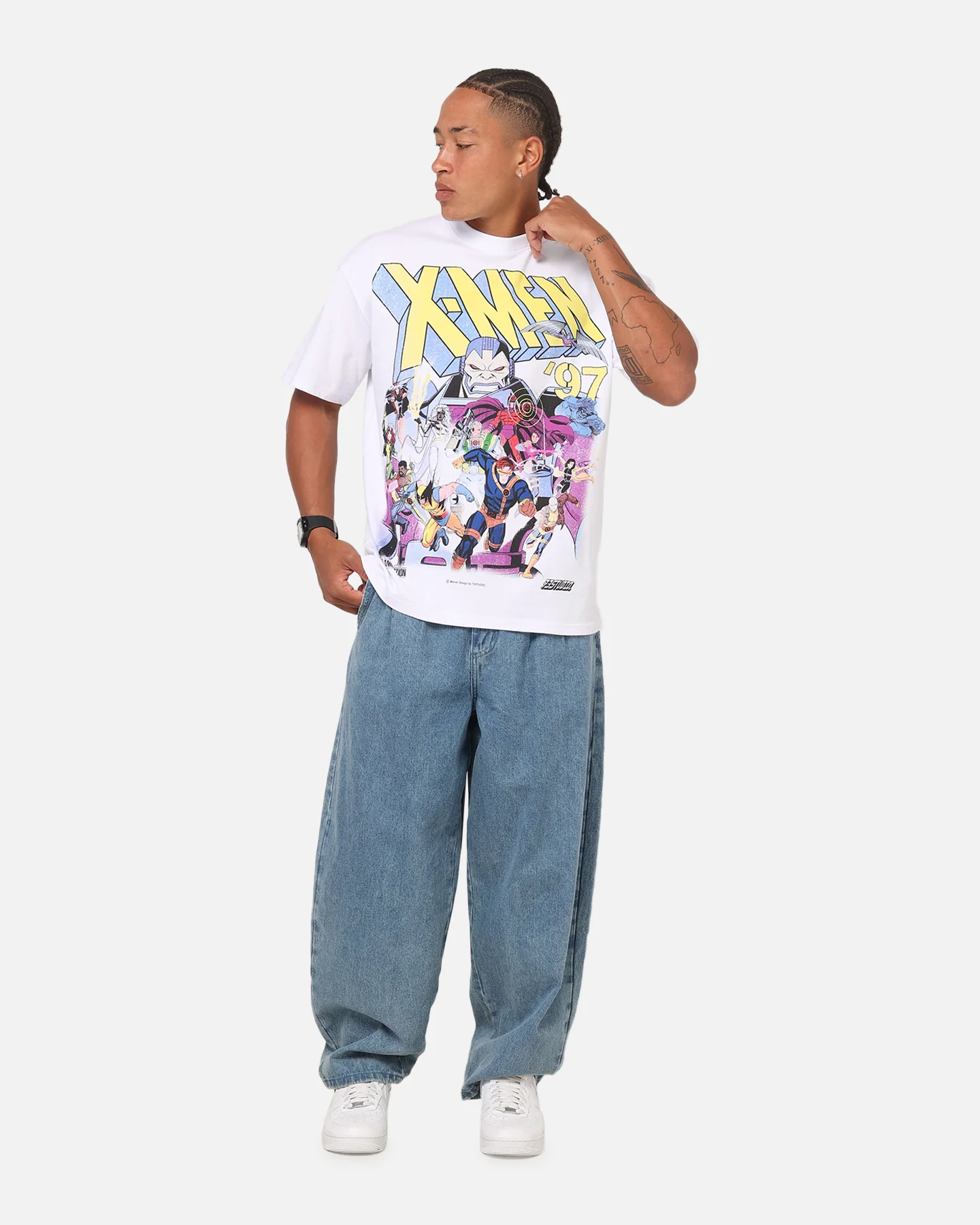 73Studio Marvel X-Men The Age Of Apocalypse T-Shirt White - Image 3