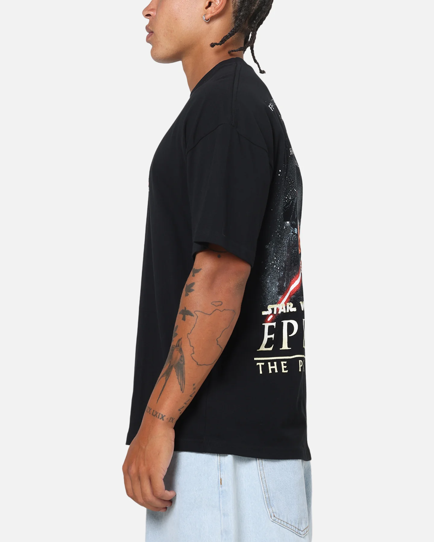 73Studio Star Wars 1999 Darth Maul T-Shirt Black - Image 6