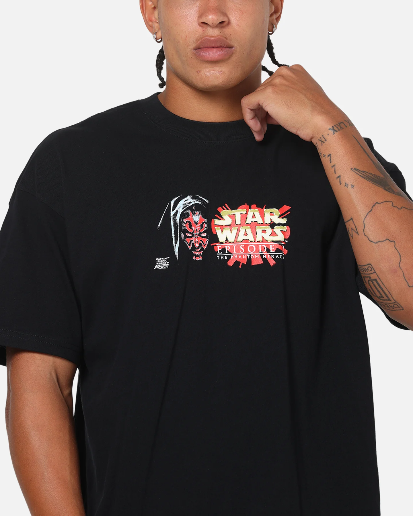 73Studio Star Wars 1999 Darth Maul T-Shirt Black - Image 8