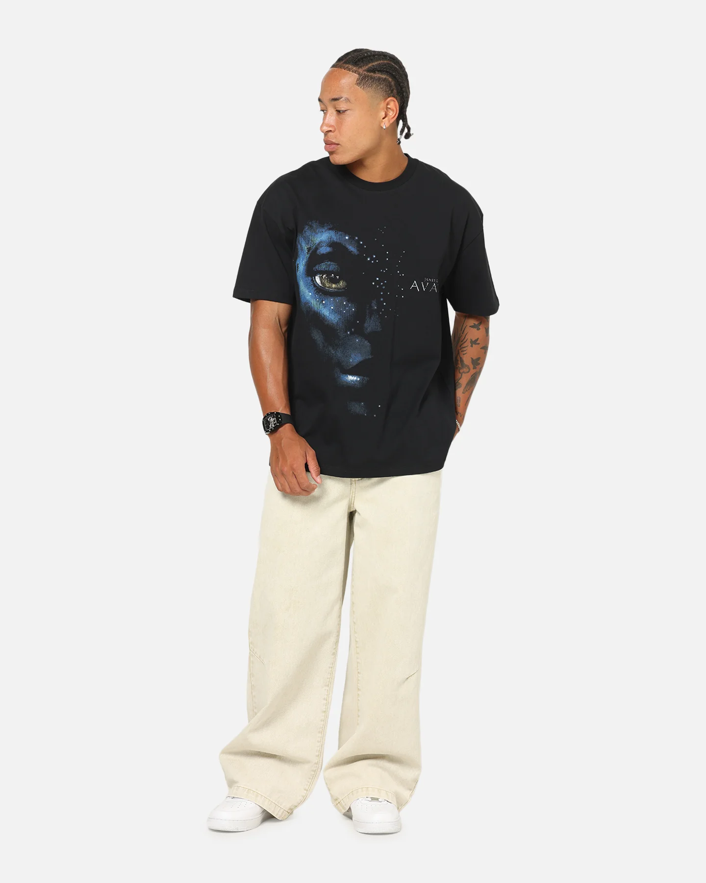 73Studio X Avatar Avatar Heavy T-Shirt Black - Image 3