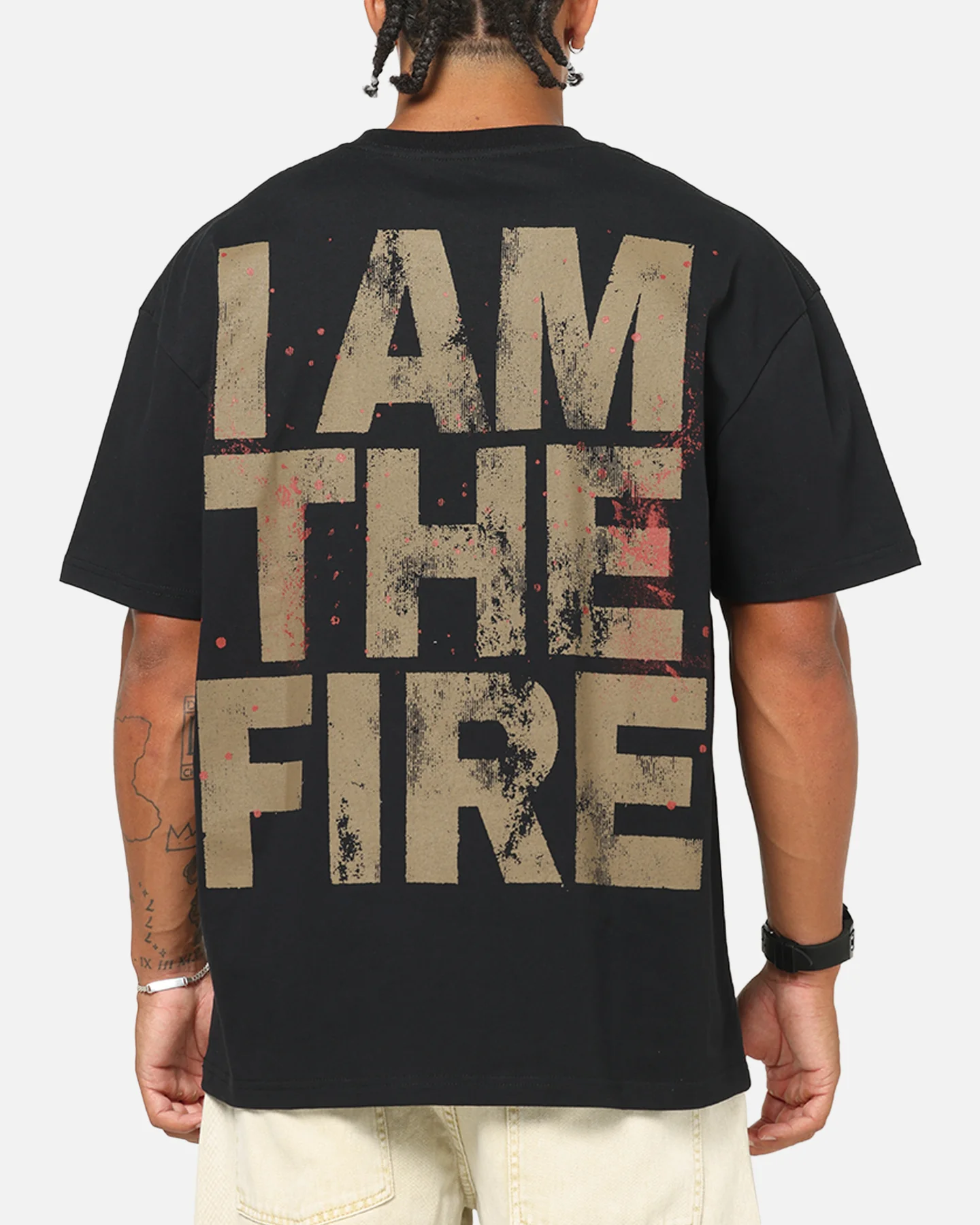 73Studio X Avatar Fire And Ask Heavy T-Shirt Black - Image 2