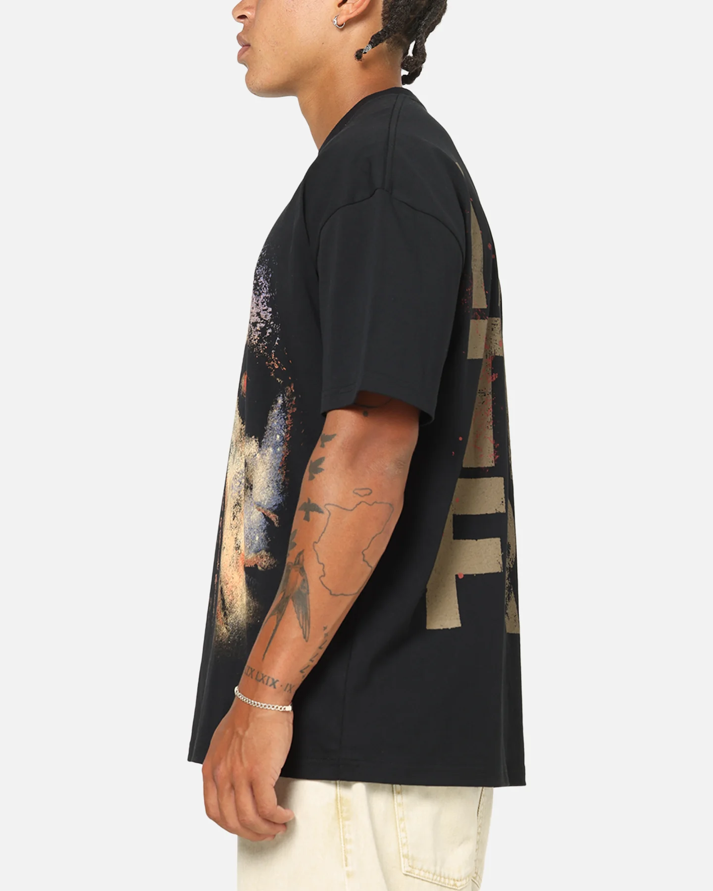73Studio X Avatar Fire And Ask Heavy T-Shirt Black - Image 6