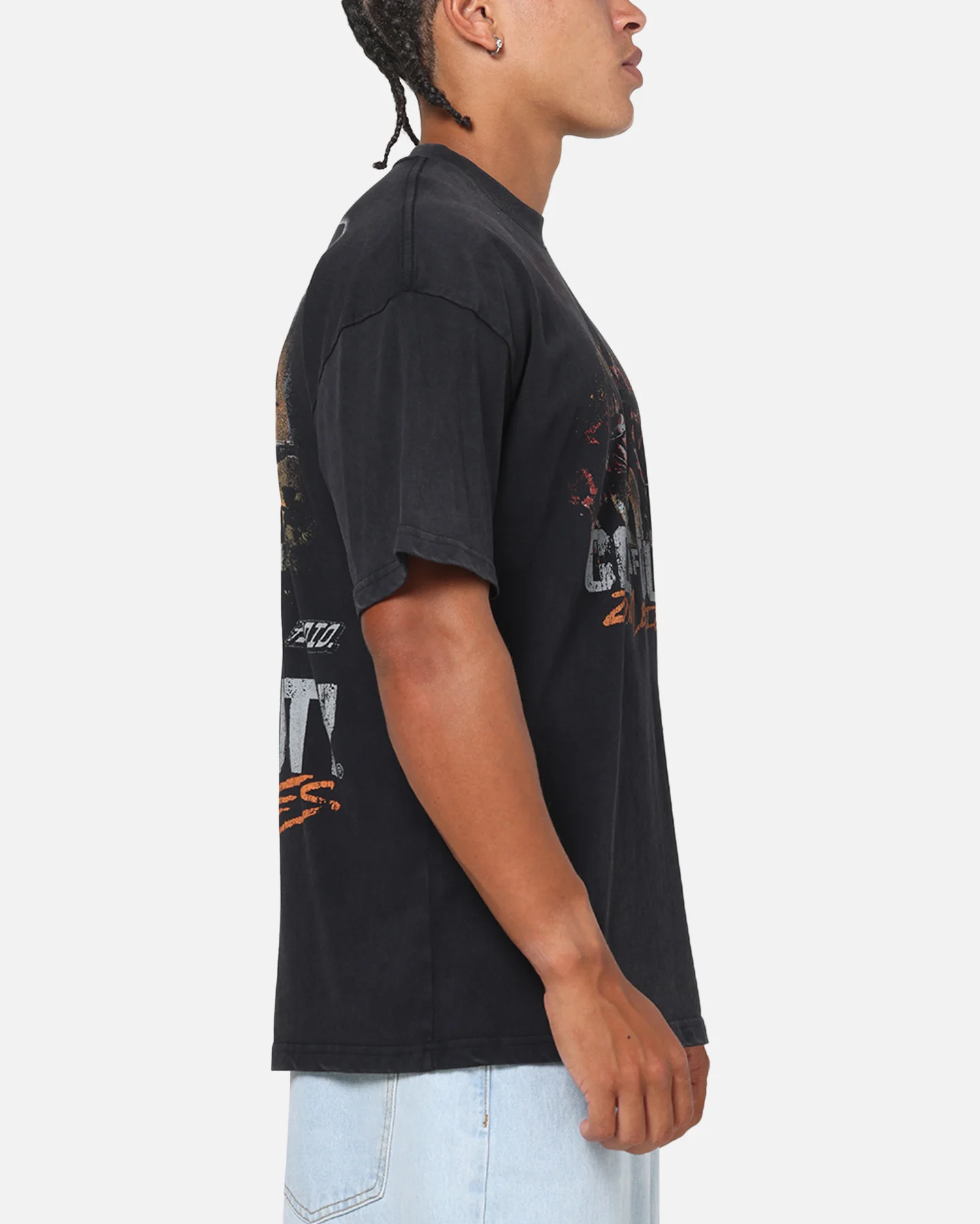 73Studio X Call Of Duty Zombies Classics T-Shirt Black Wash - Image 5