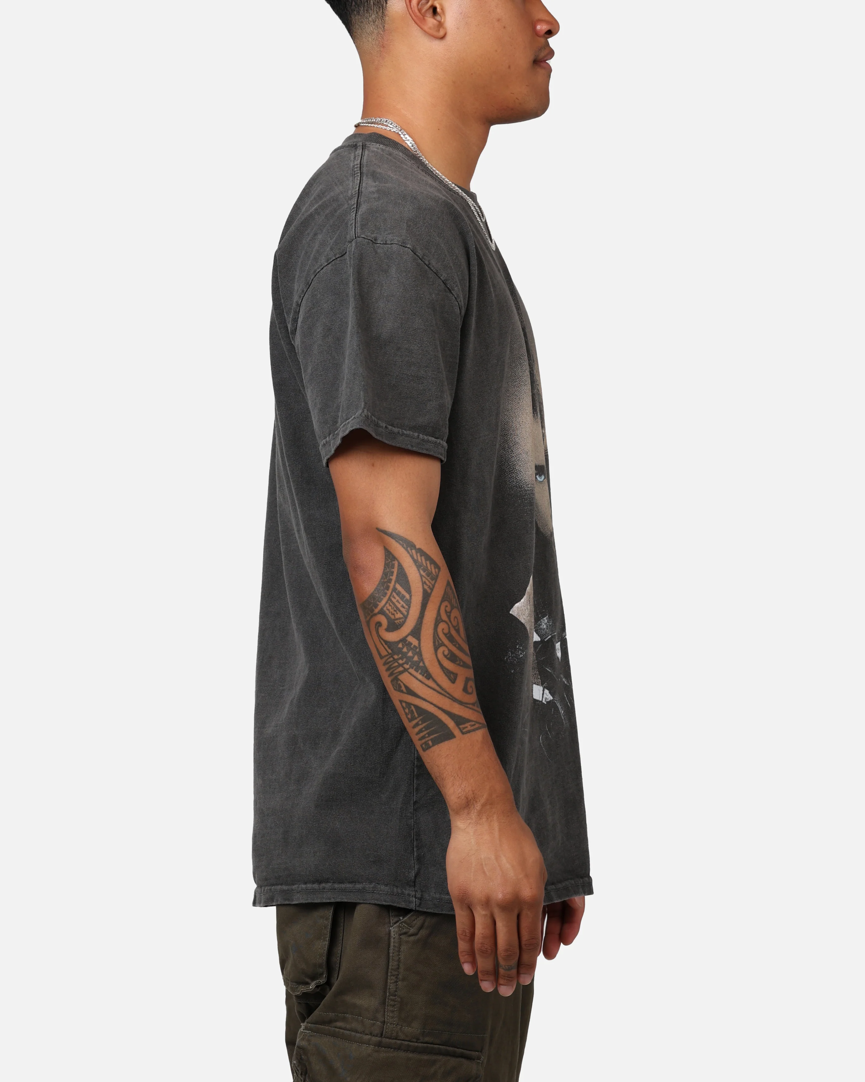 73Studio X Dune Chani Heavyweight T-Shirt Black Wash - Image 4