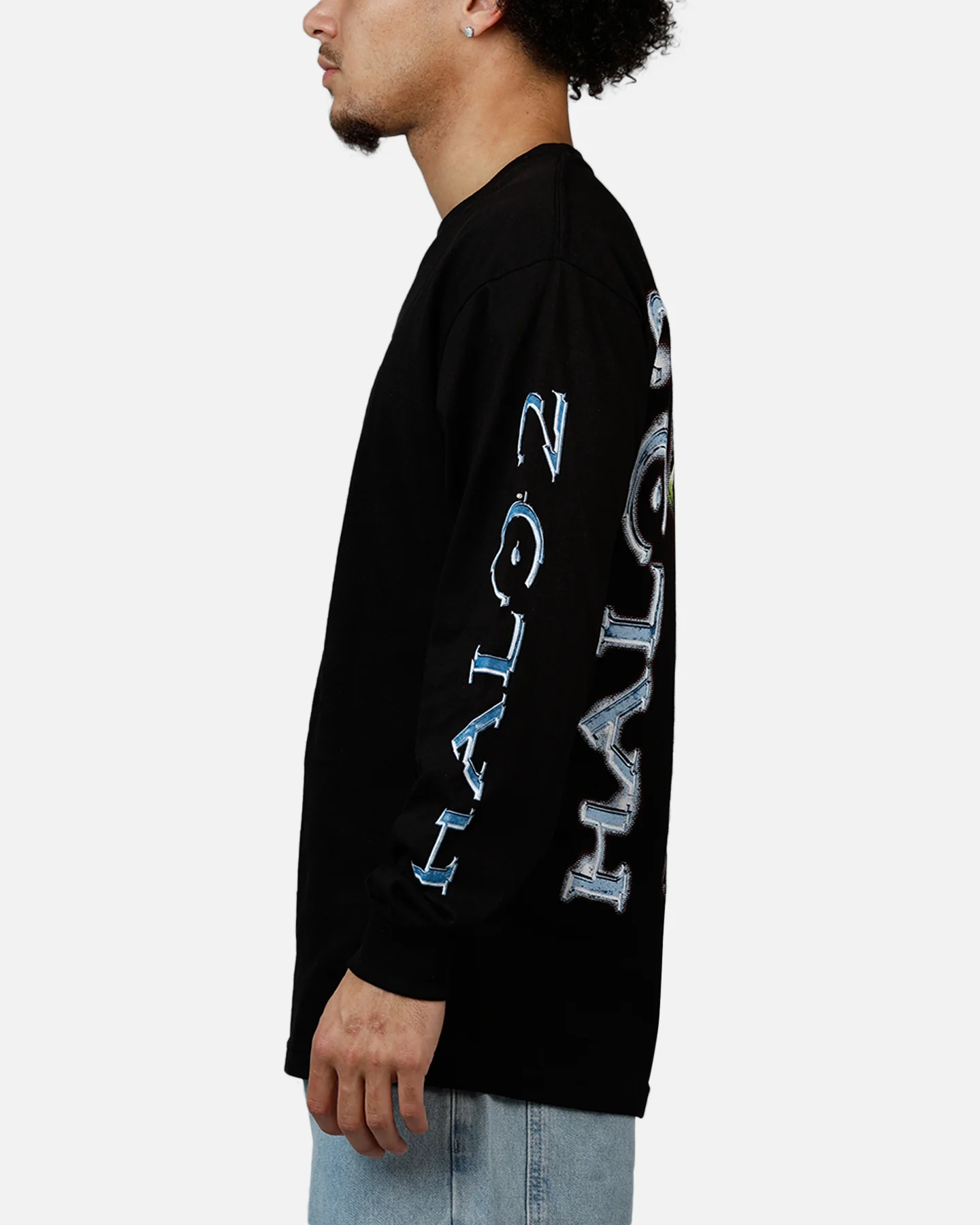 73Studio X Halo Halo 2 Spartan 117 Long Sleeve T-Shirt Black - Image 5
