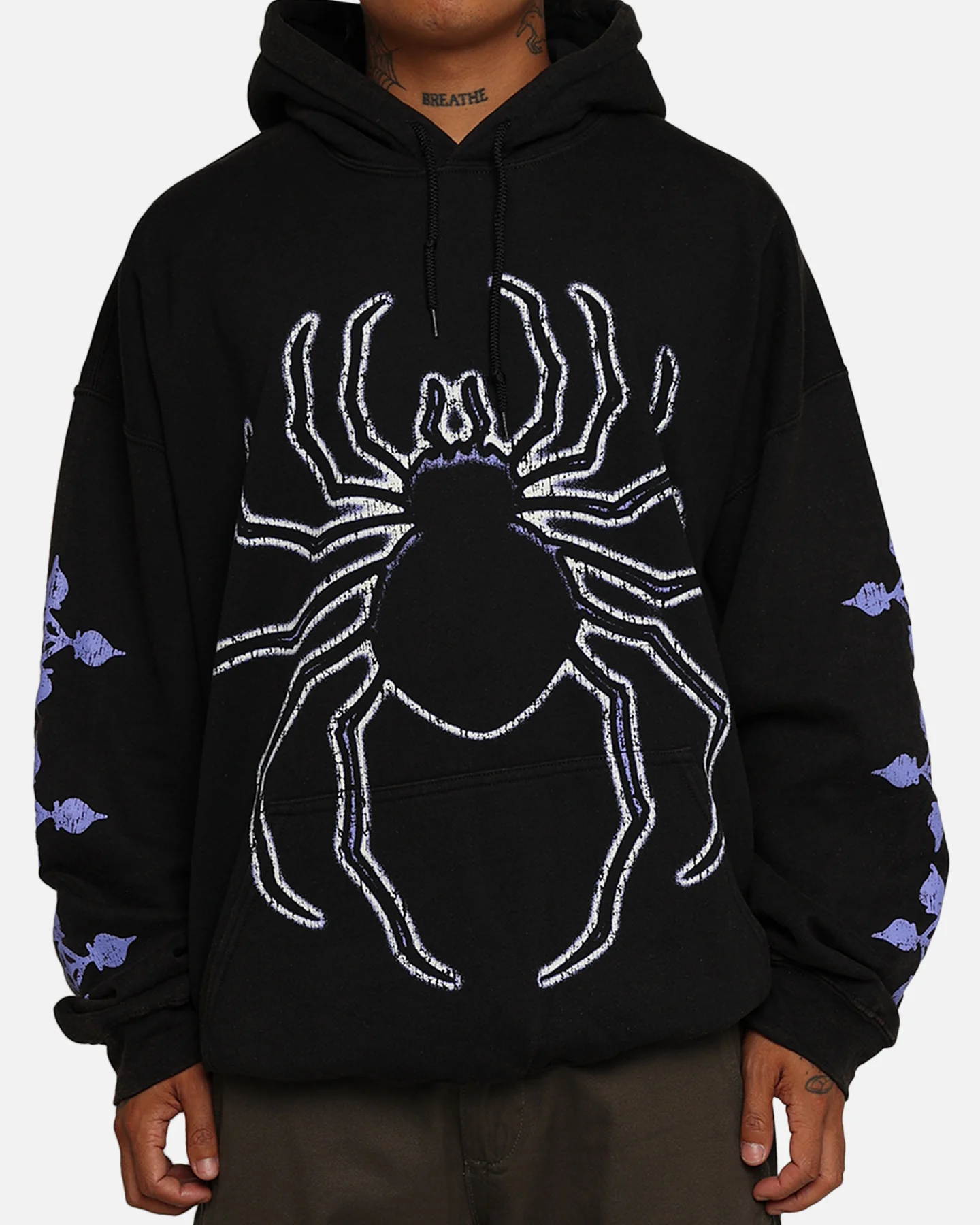 73Studio X Hunter x Hunter Phantom Troupe Hoodie Black Wash - Image 4