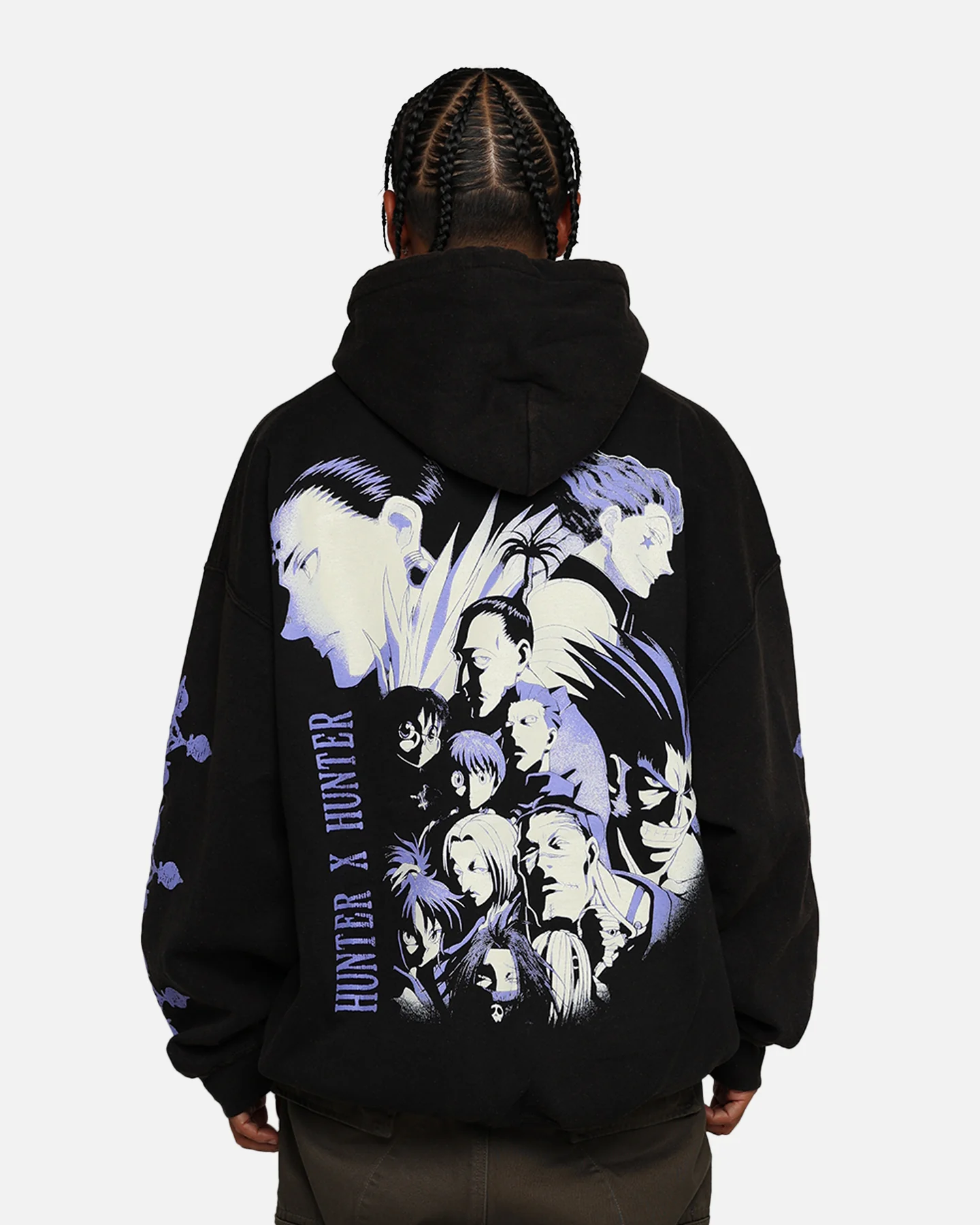 73Studio X Hunter x Hunter Phantom Troupe Hoodie Black Wash - Image 5