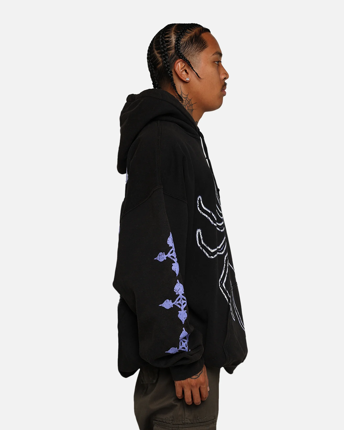 73Studio X Hunter x Hunter Phantom Troupe Hoodie Black Wash - Image 6