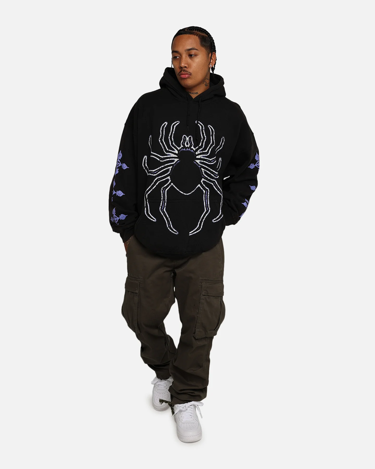 73Studio X Hunter x Hunter Phantom Troupe Hoodie Black Wash - Image 8