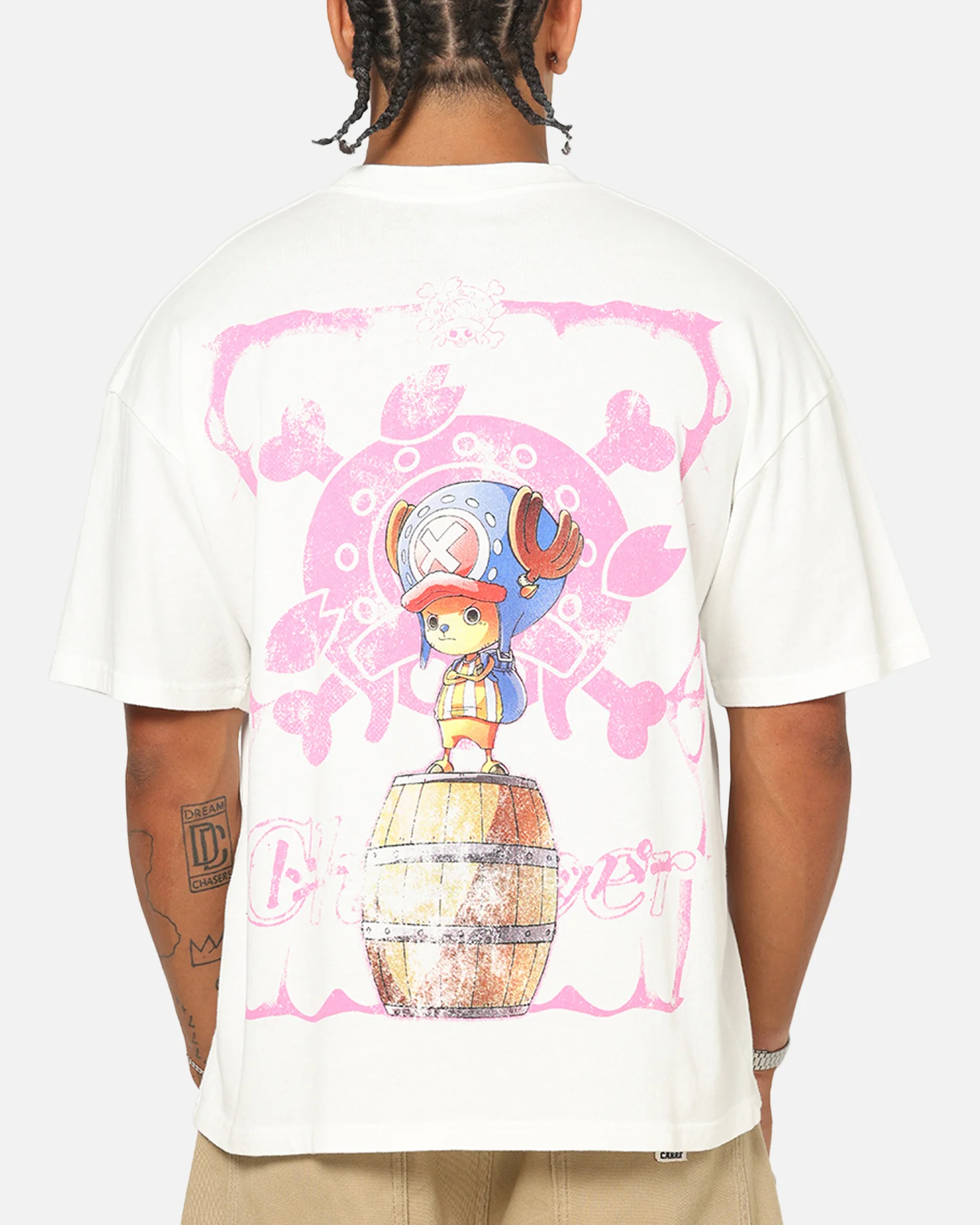 73Studio X One Piece Chopper Vintage T-Shirt Off White - Image 2