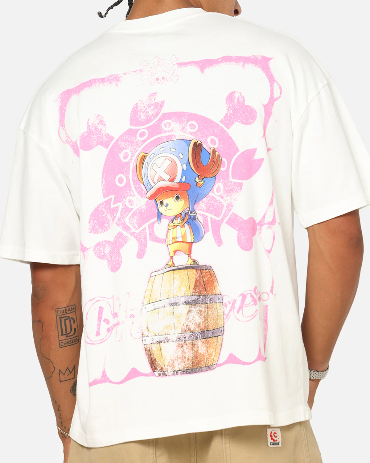 73Studio X One Piece Chopper Vintage T-Shirt Off White - Image 7