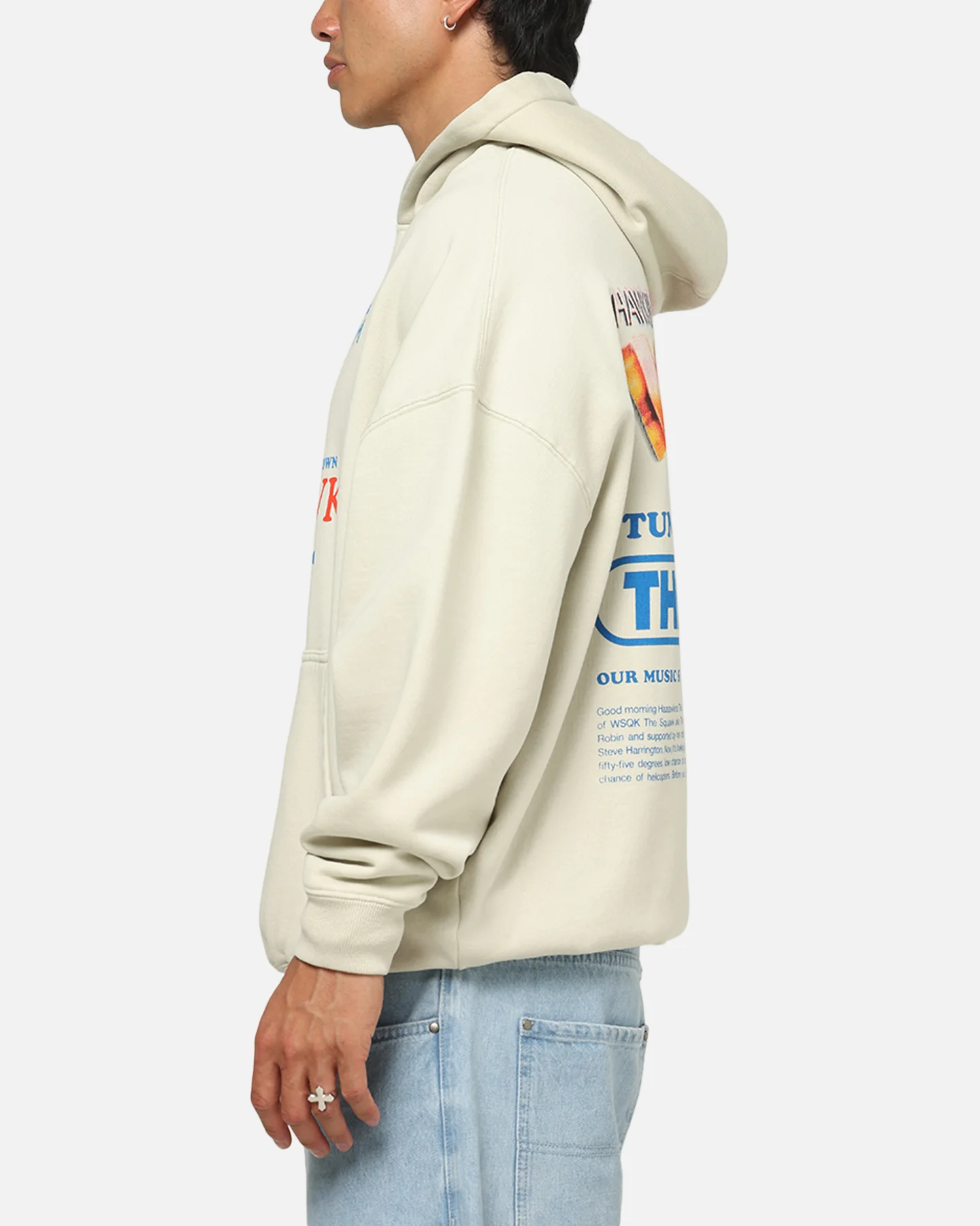 73Studio X Stranger Things WSQK Premium Hoodie Grey - Image 6