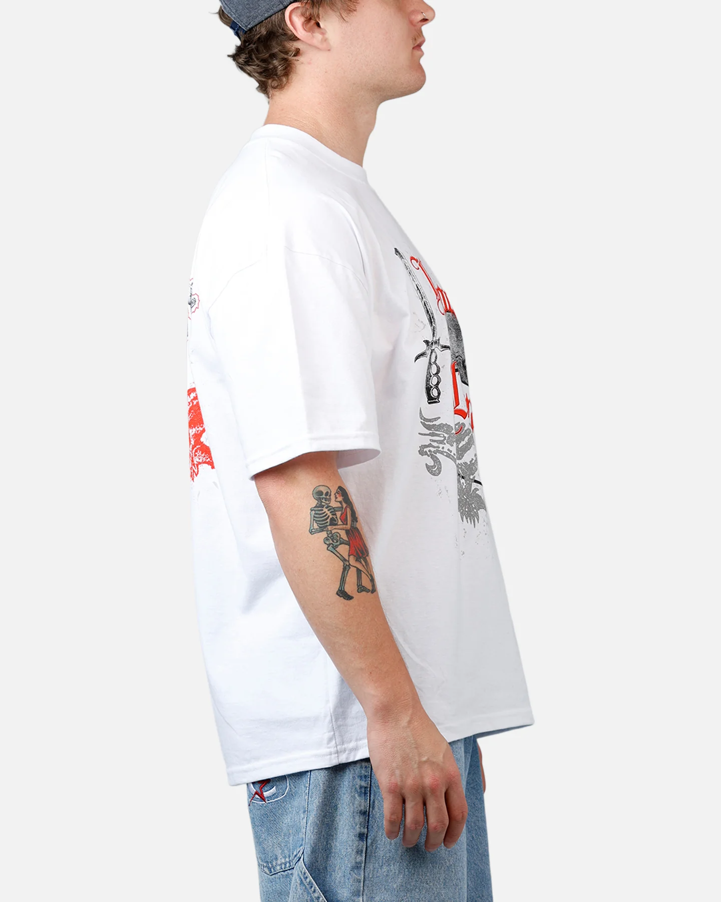 73Studio X WWE Wrestlemania 42 Brock Lesnar T-Shirt White - Image 4