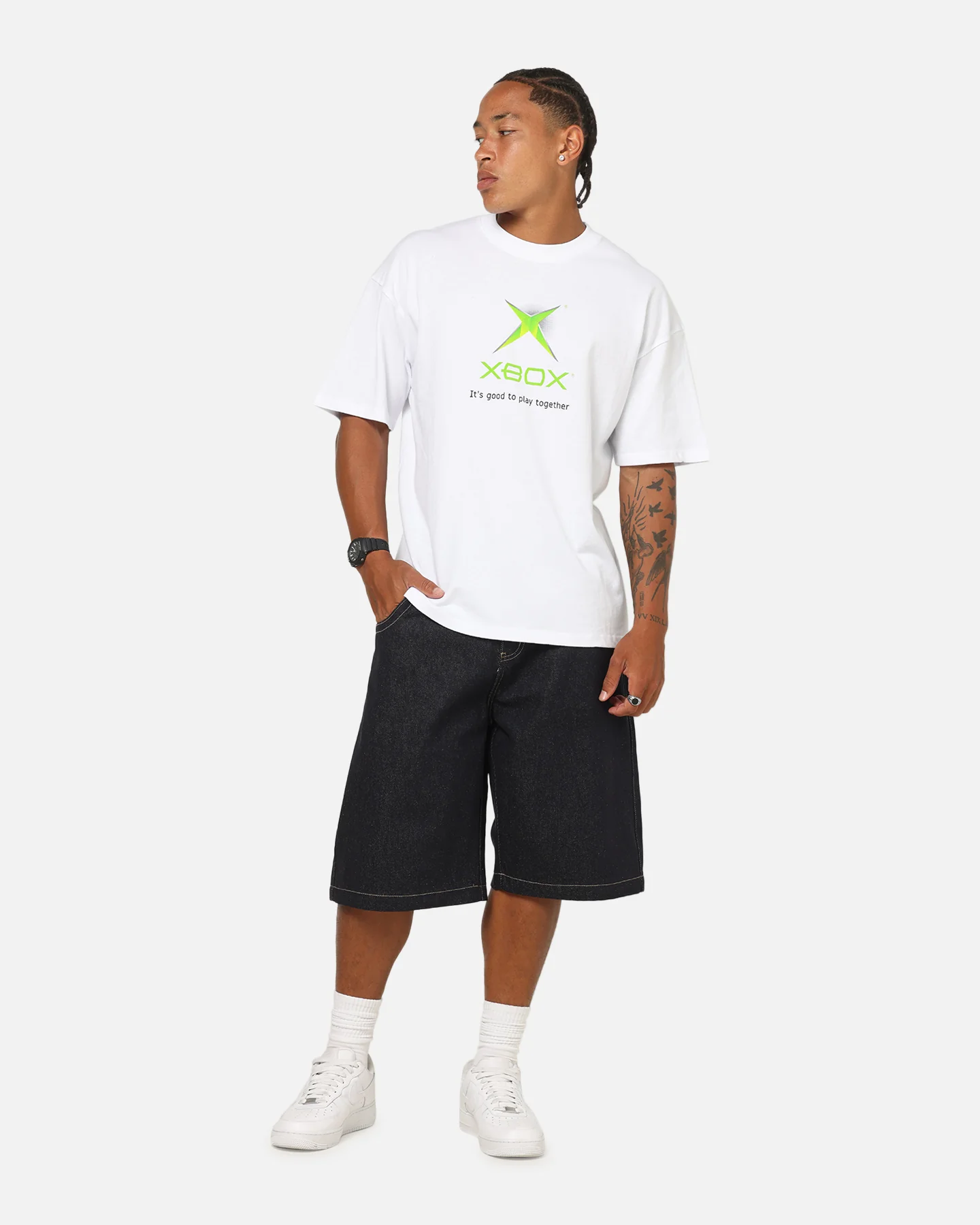 73Studio X Xbox 25th Anniversary 2001 Play Together T-Shirt White - Image 3