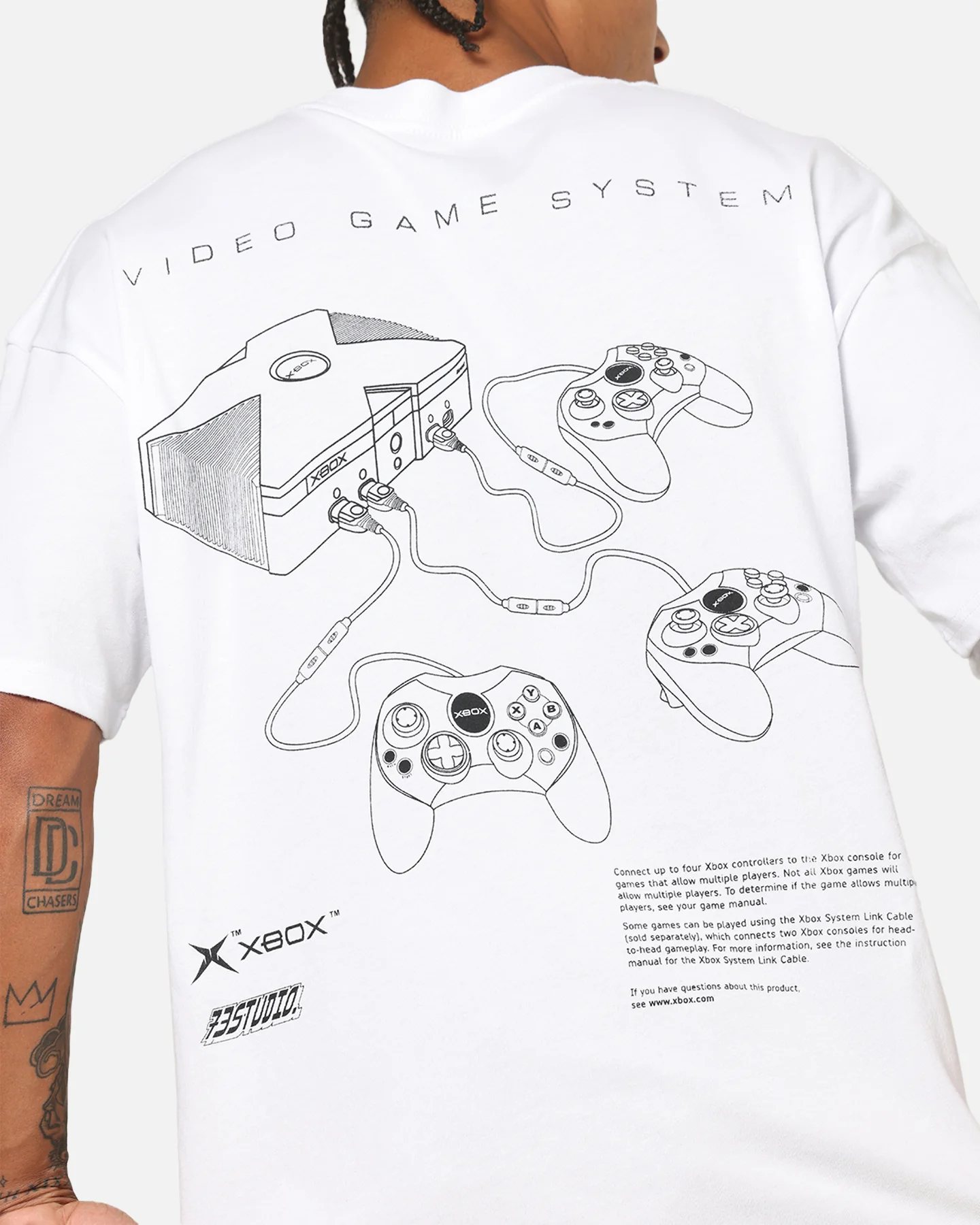 73Studio X Xbox 25th Anniversary 2001 Play Together T-Shirt White - Image 8