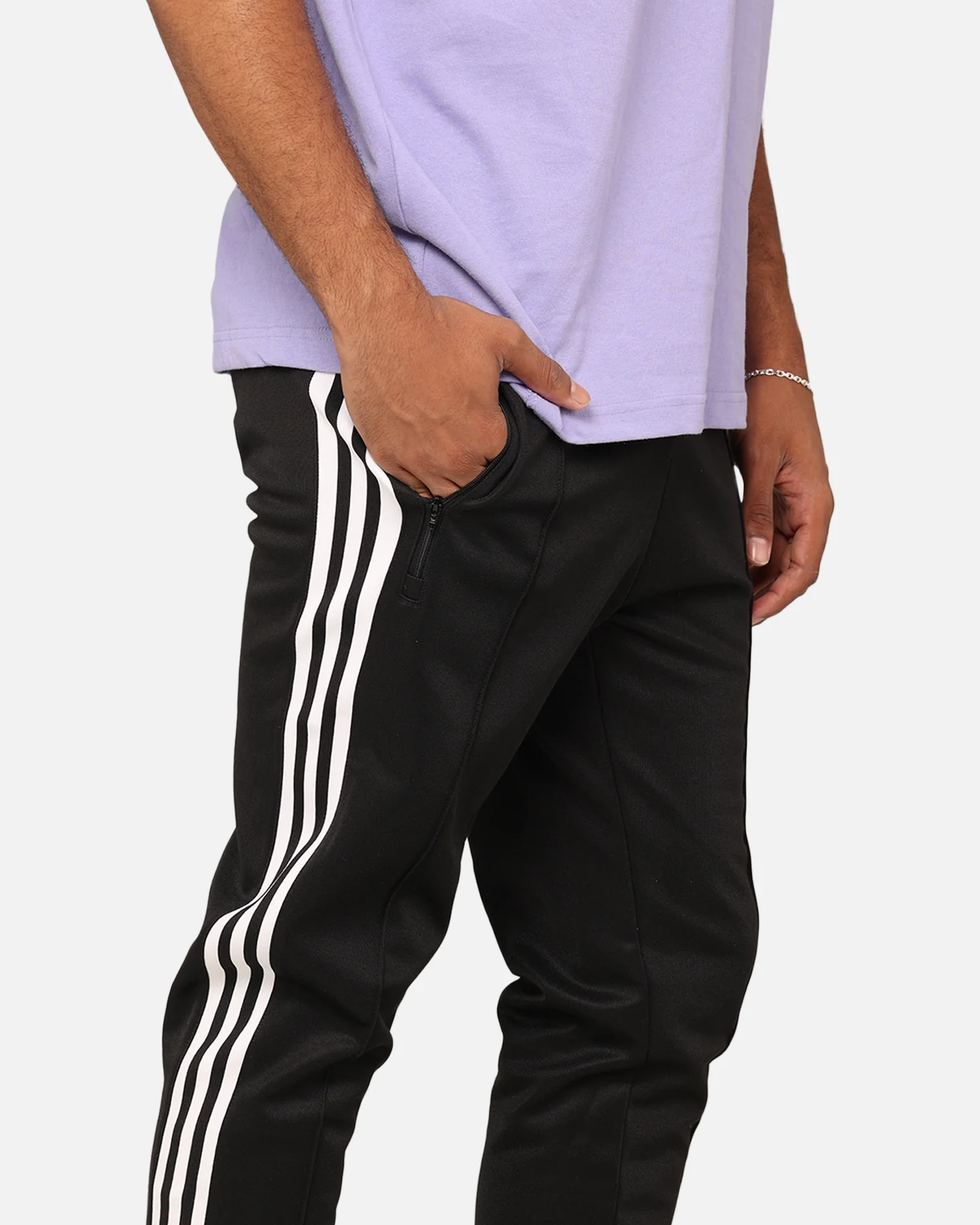 Adidas Adicolour Classics Beckenbauer Track Pants Black/White - Image 3